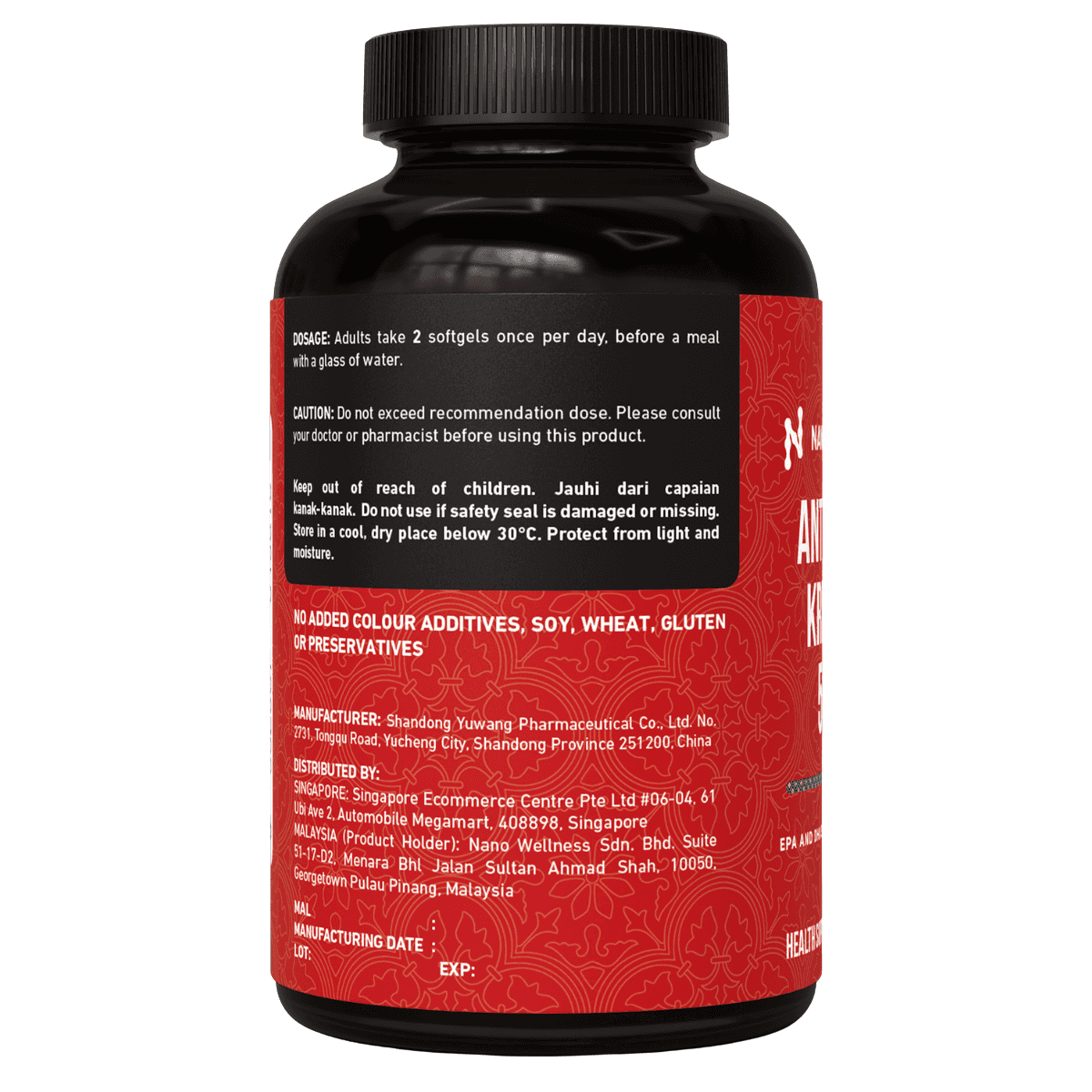 Antartic Krill Oil 550MG