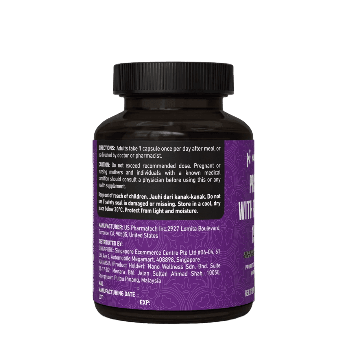 Prebiotic with Probiotic 15B CFU - Nano Singapore MY