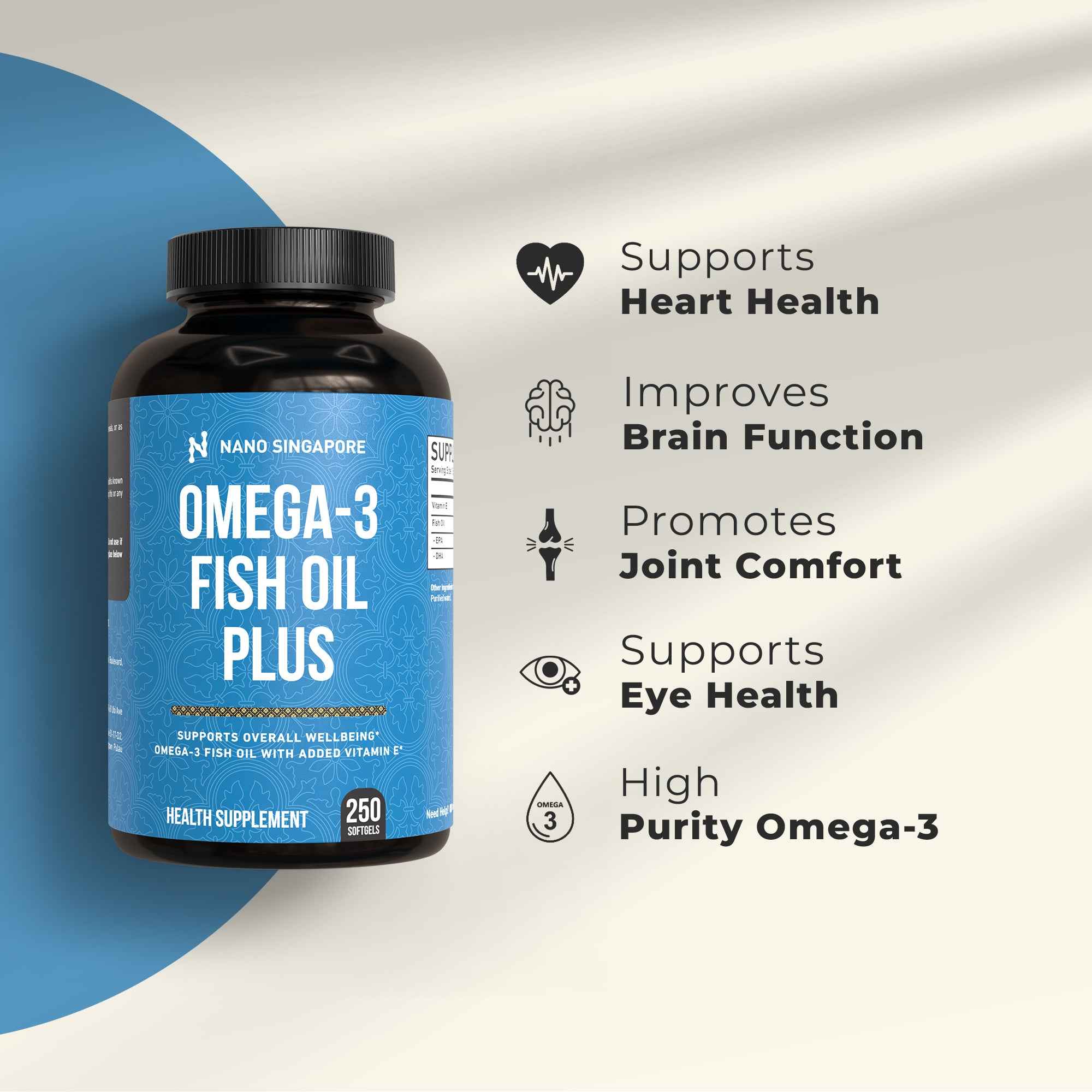 Omega 3 Fish Oil Plus 1000mg