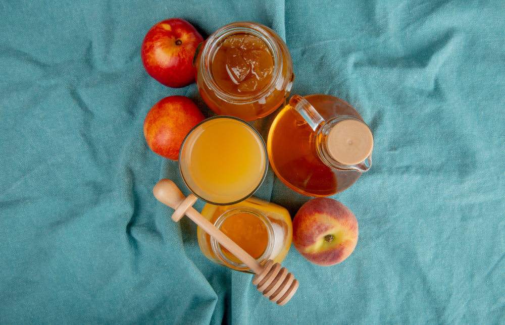 Apple cider vinegar and honey