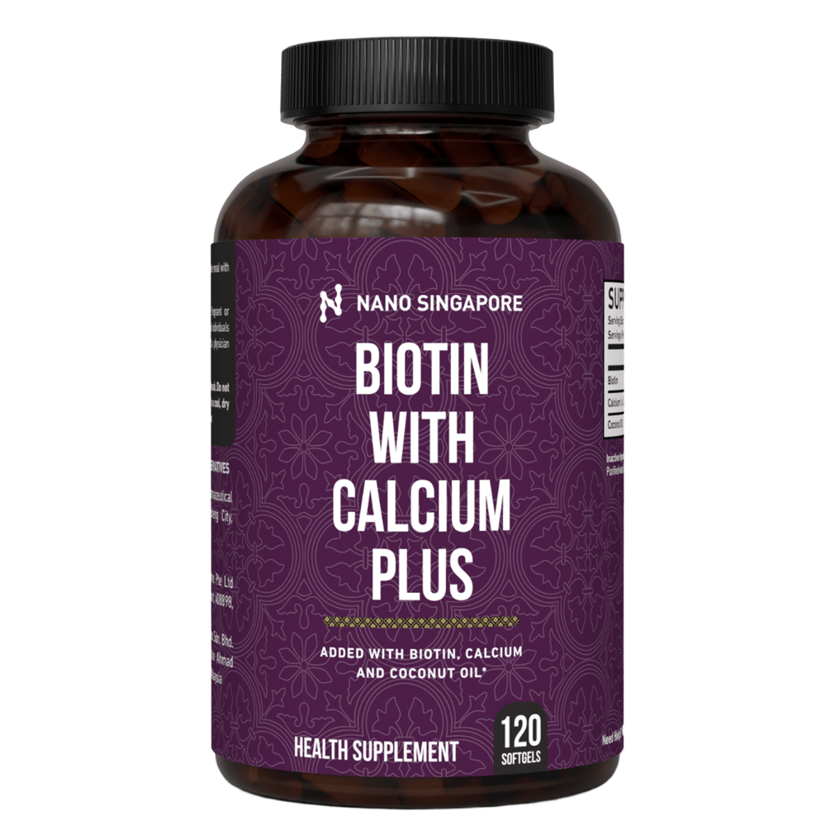 Biotin with Calcium 12,120mcg