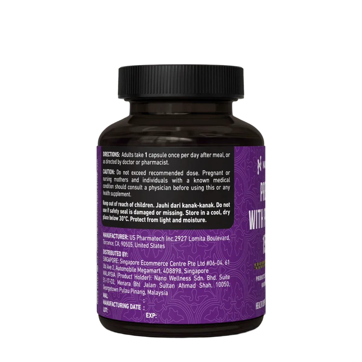Prebiotic with Probiotic 15B CFU - Nano Singapore MY