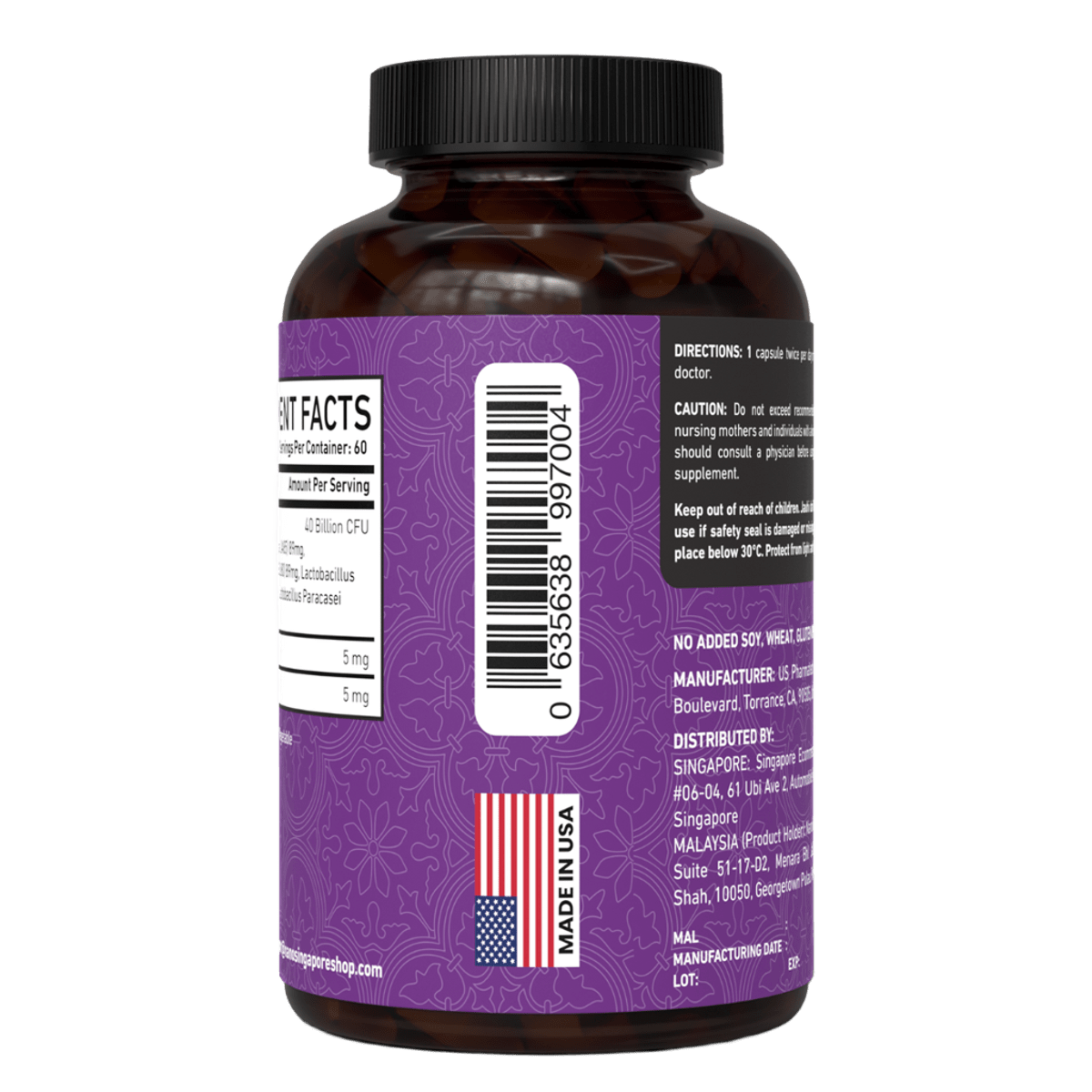 Probiotic 40 Billion CFU