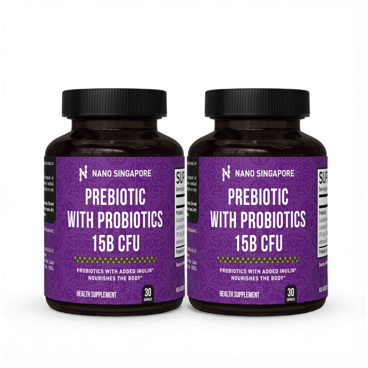 Prebiotic with Probiotic 15B CFU