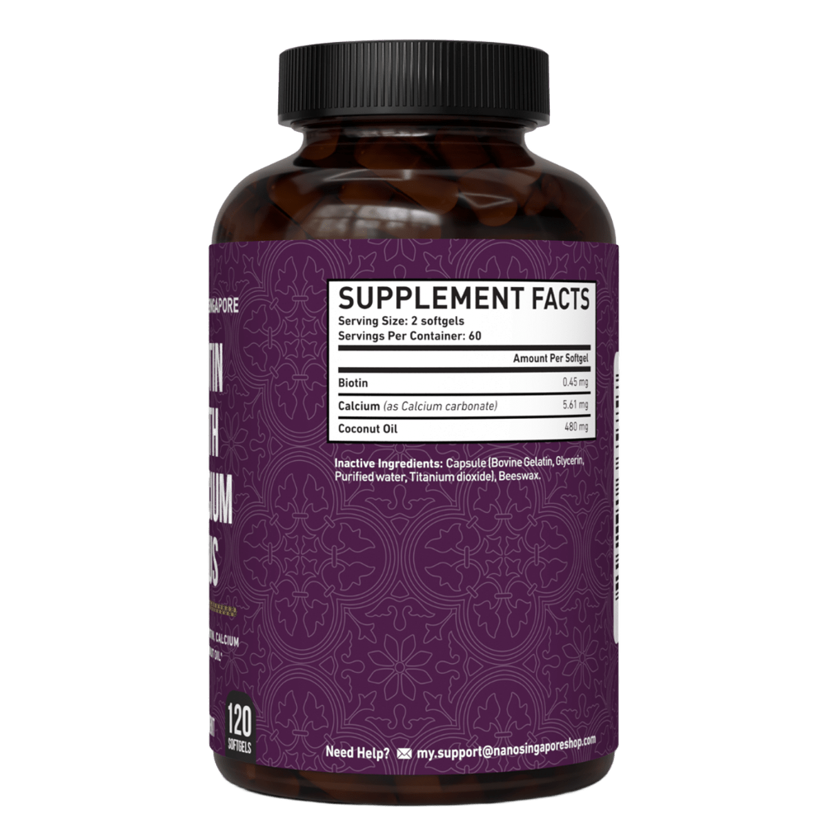 Biotin with Calcium 12,120mcg
