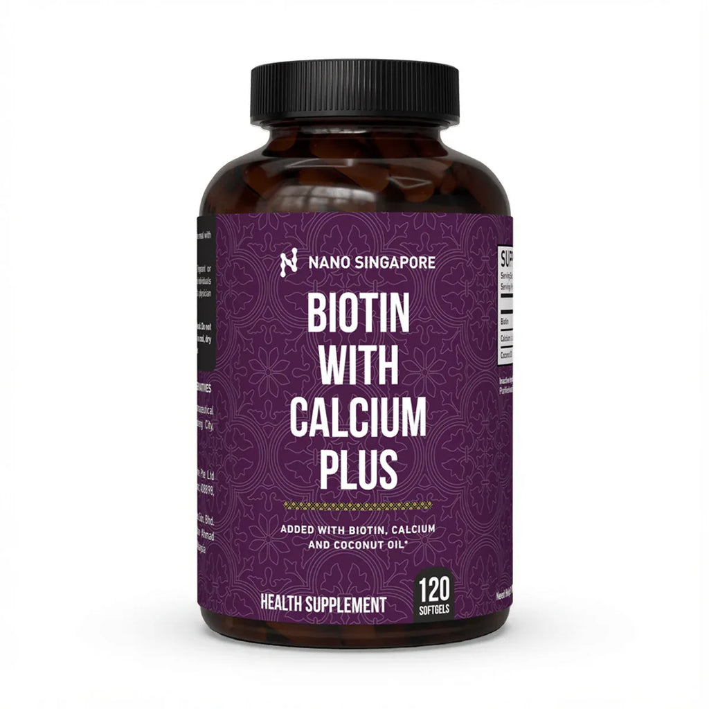 Biotin with Calcium Plus 12,120mcg
