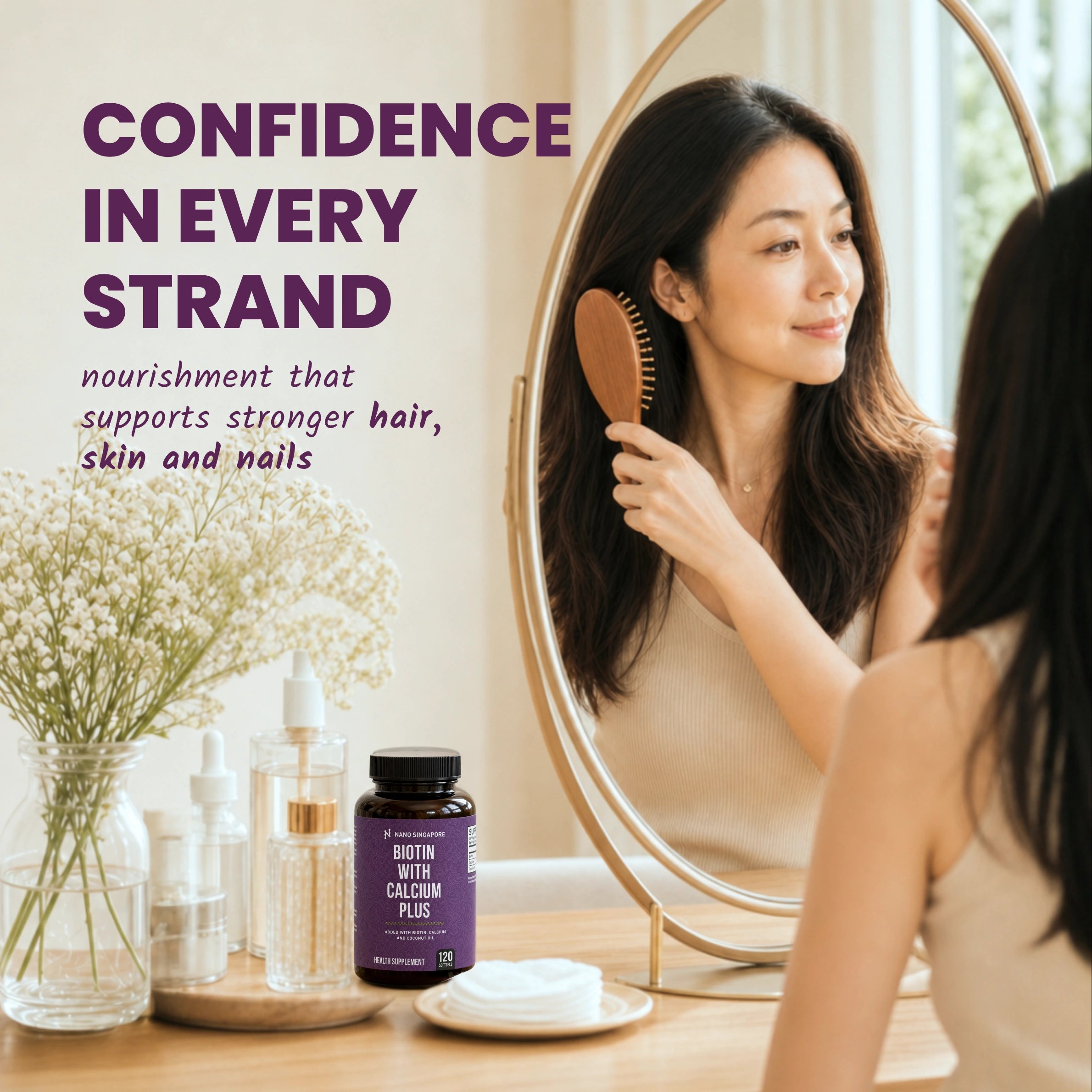 Biotin with Calcium Plus 12,120mcg