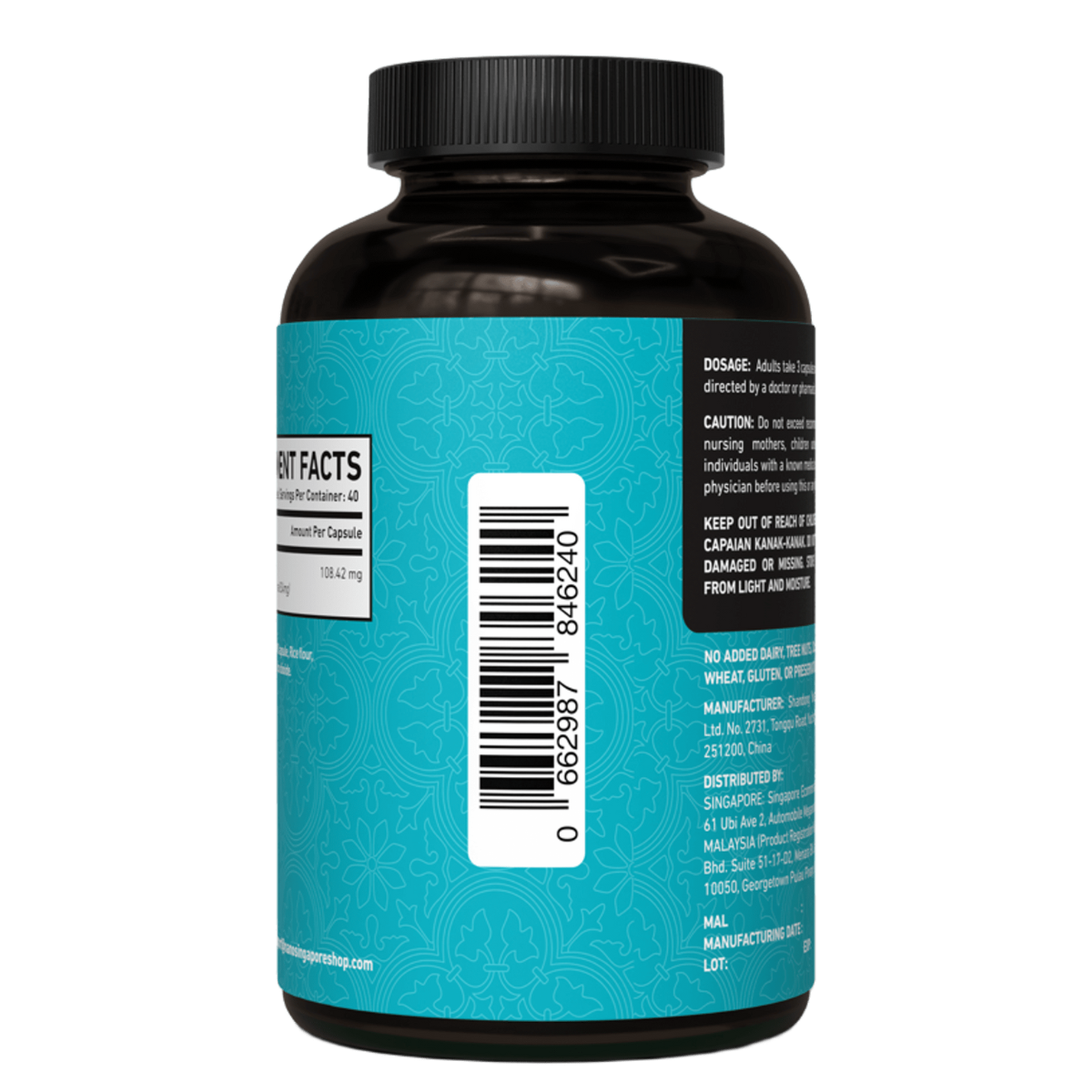 Magnesium Glycinate 834MG