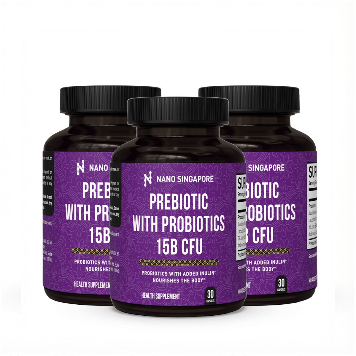 Prebiotic with Probiotic 15B CFU