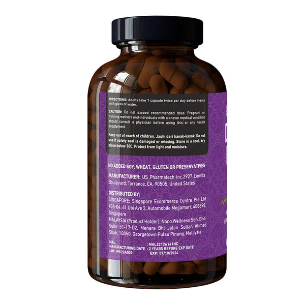 Digestive Enzymes Formula - 60 CT | Digestive Wellness Nano Singapore