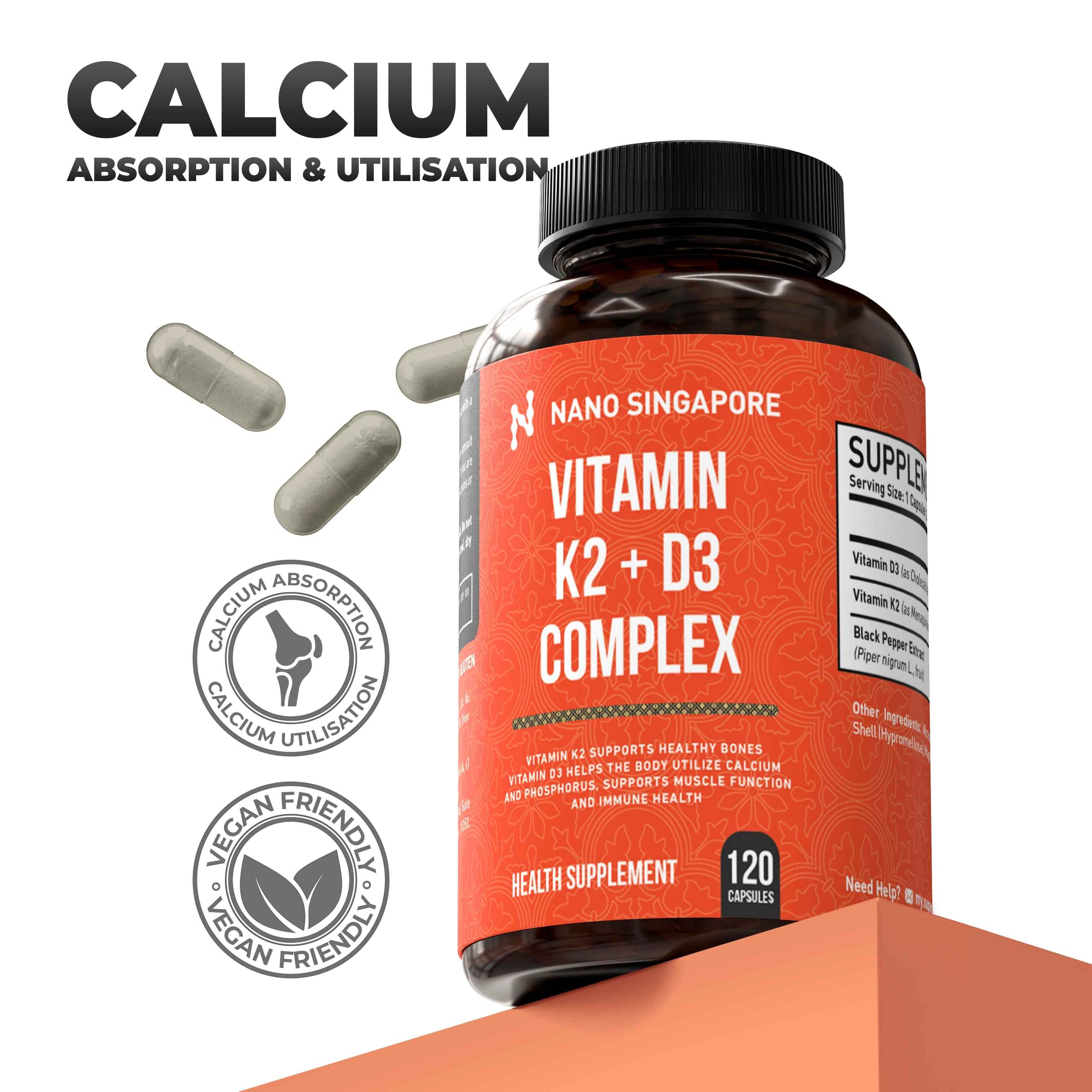 Vitamin K2 + D3 Complex
