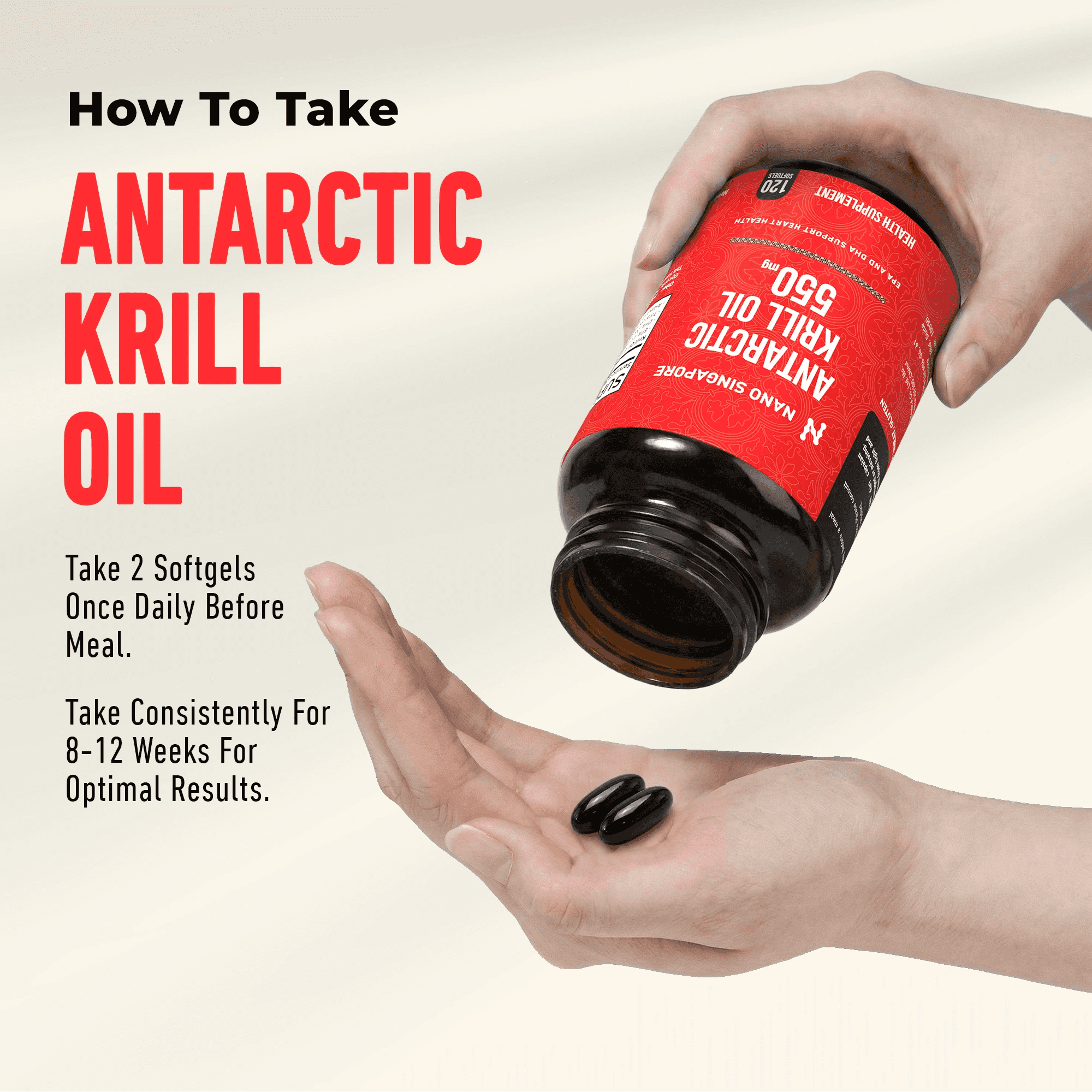 Antartic Krill Oil 550MG