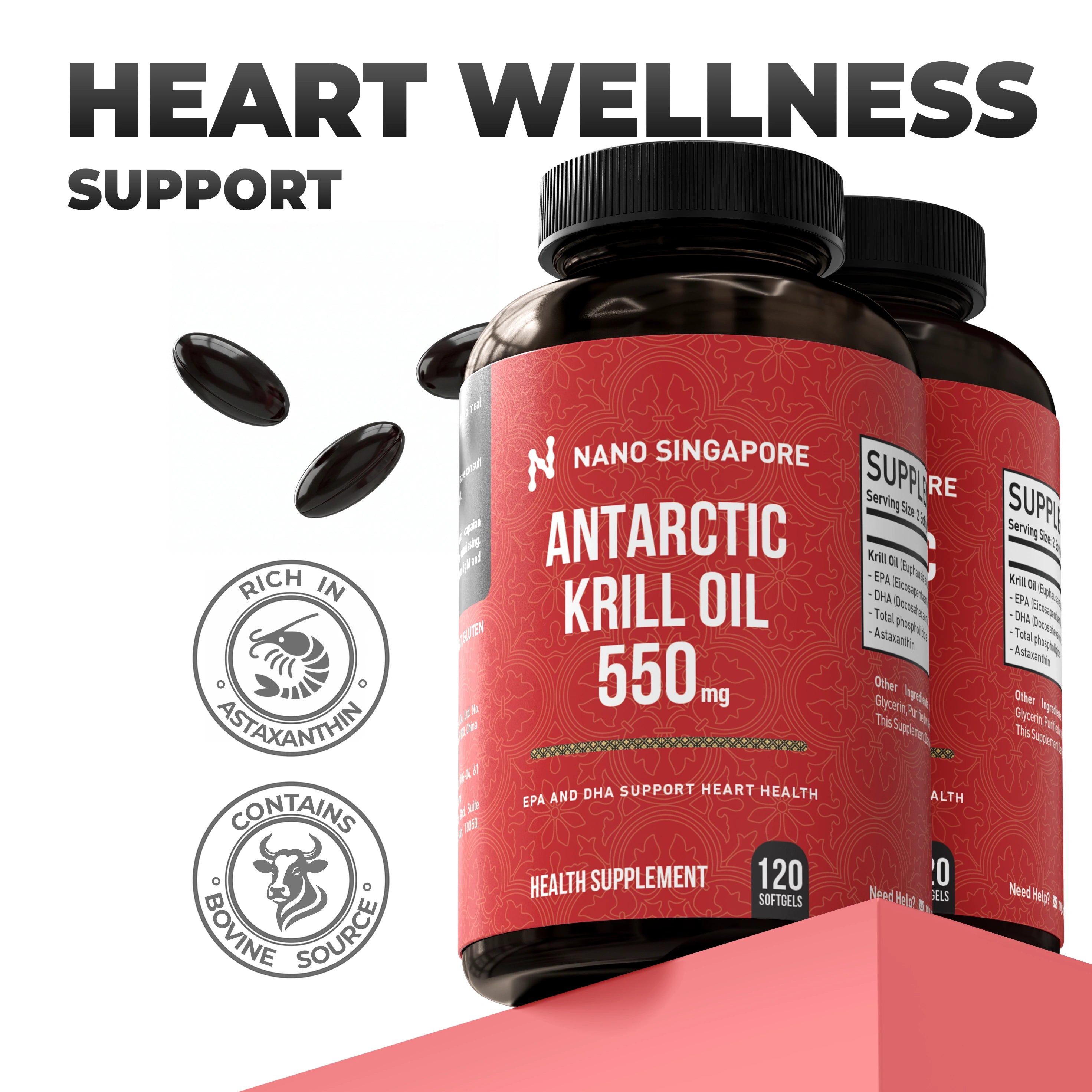 Antartic Krill Oil 550MG