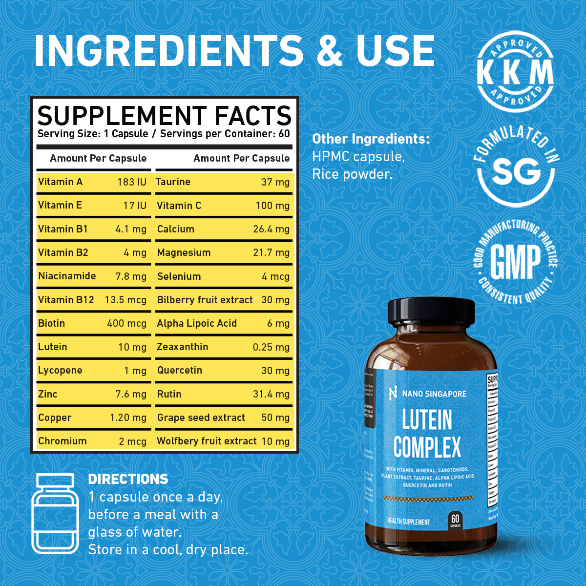 Lutein Complex