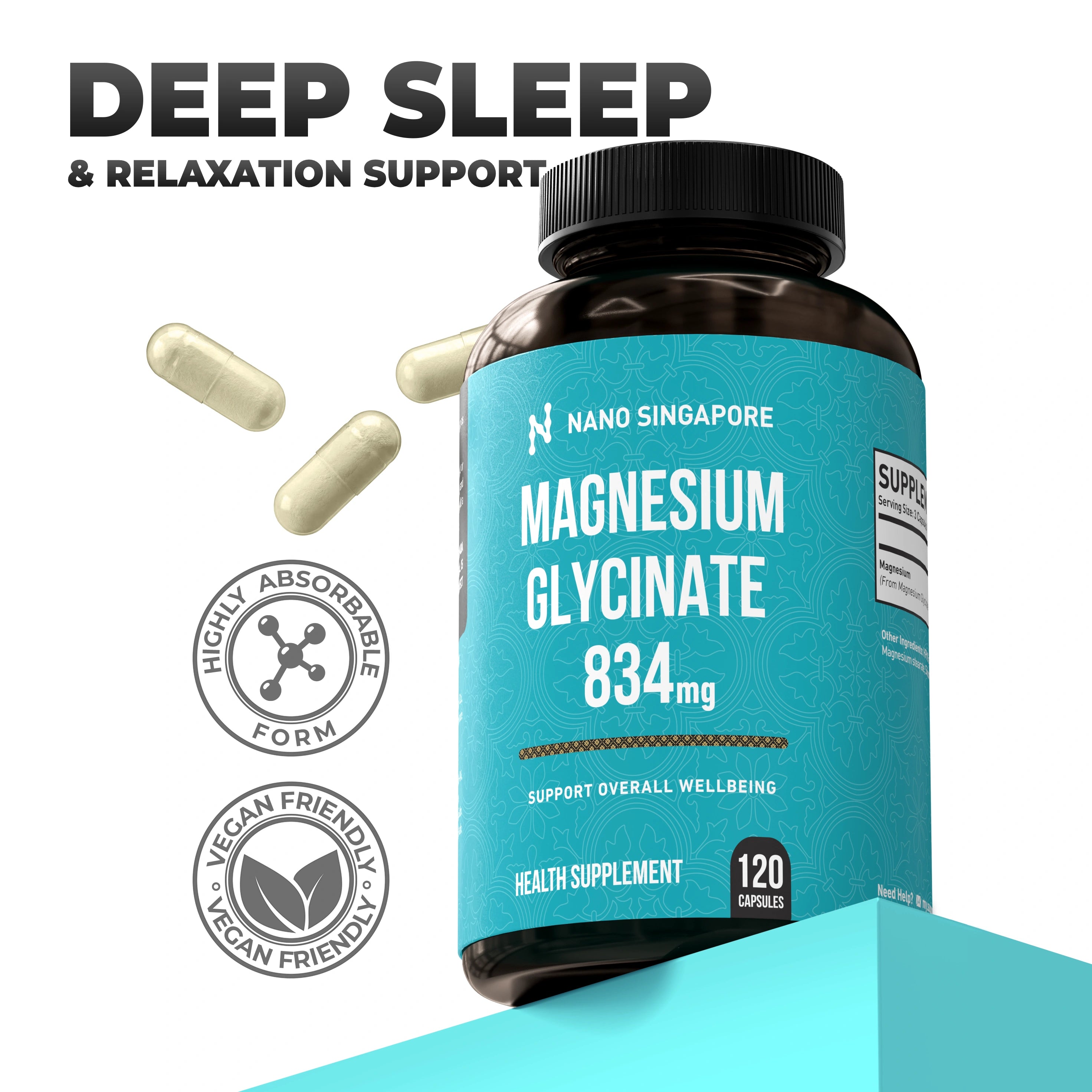 Magnesium Glycinate 834MG