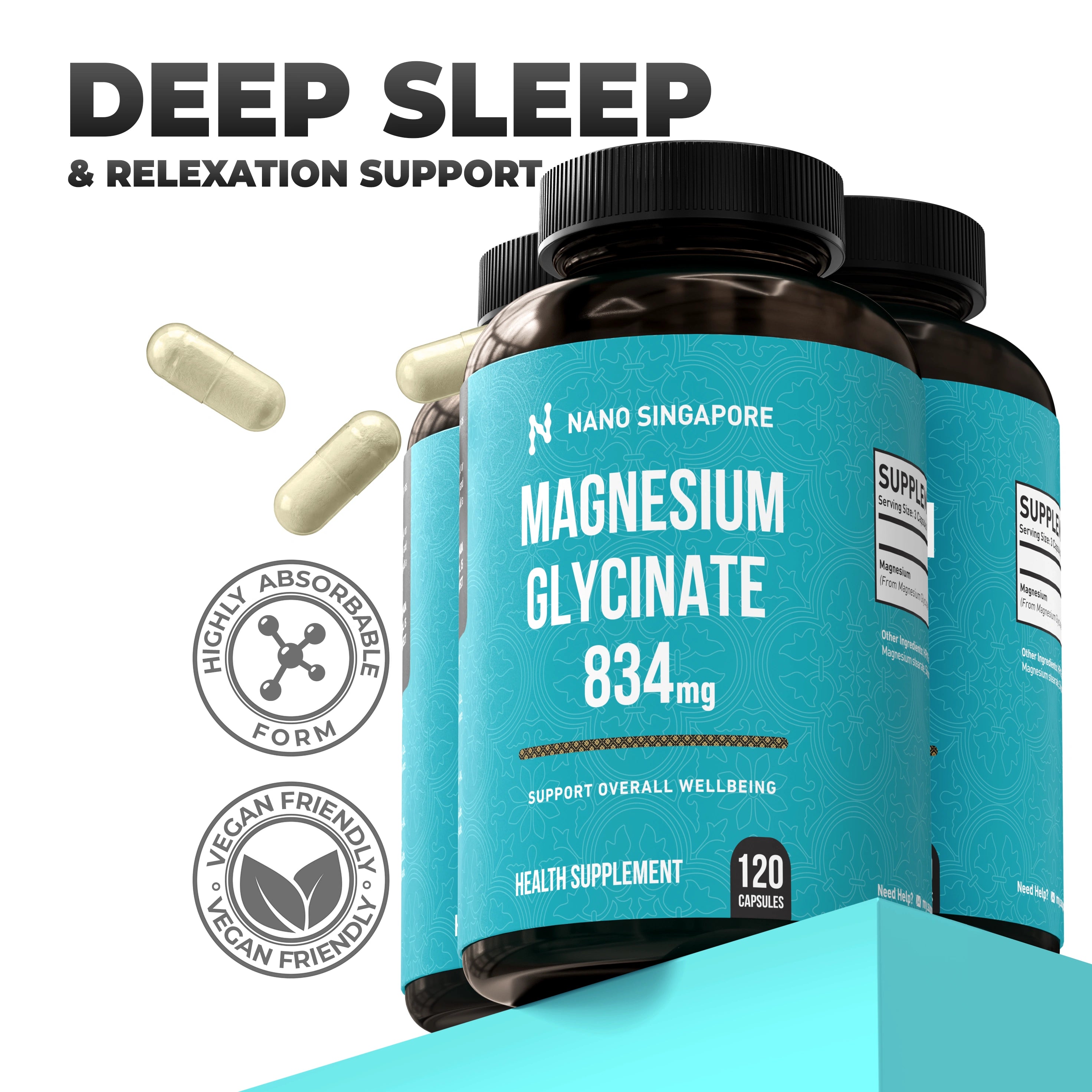 Magnesium Glycinate 834MG