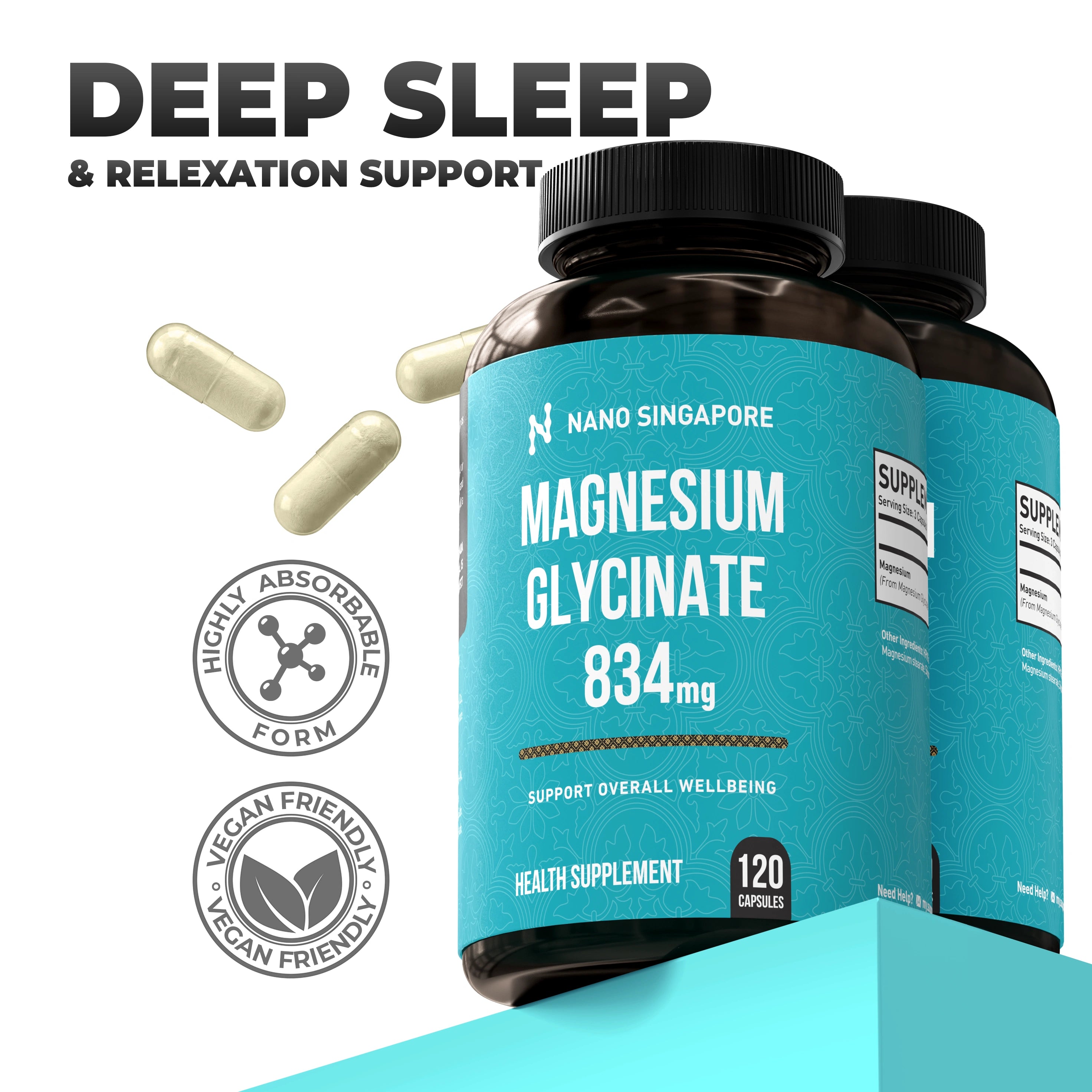 Magnesium Glycinate 834MG