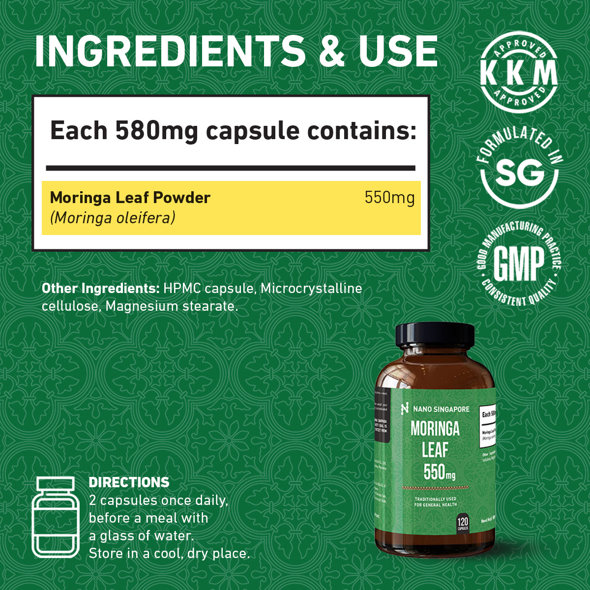 Moringa Fresh Leaf
