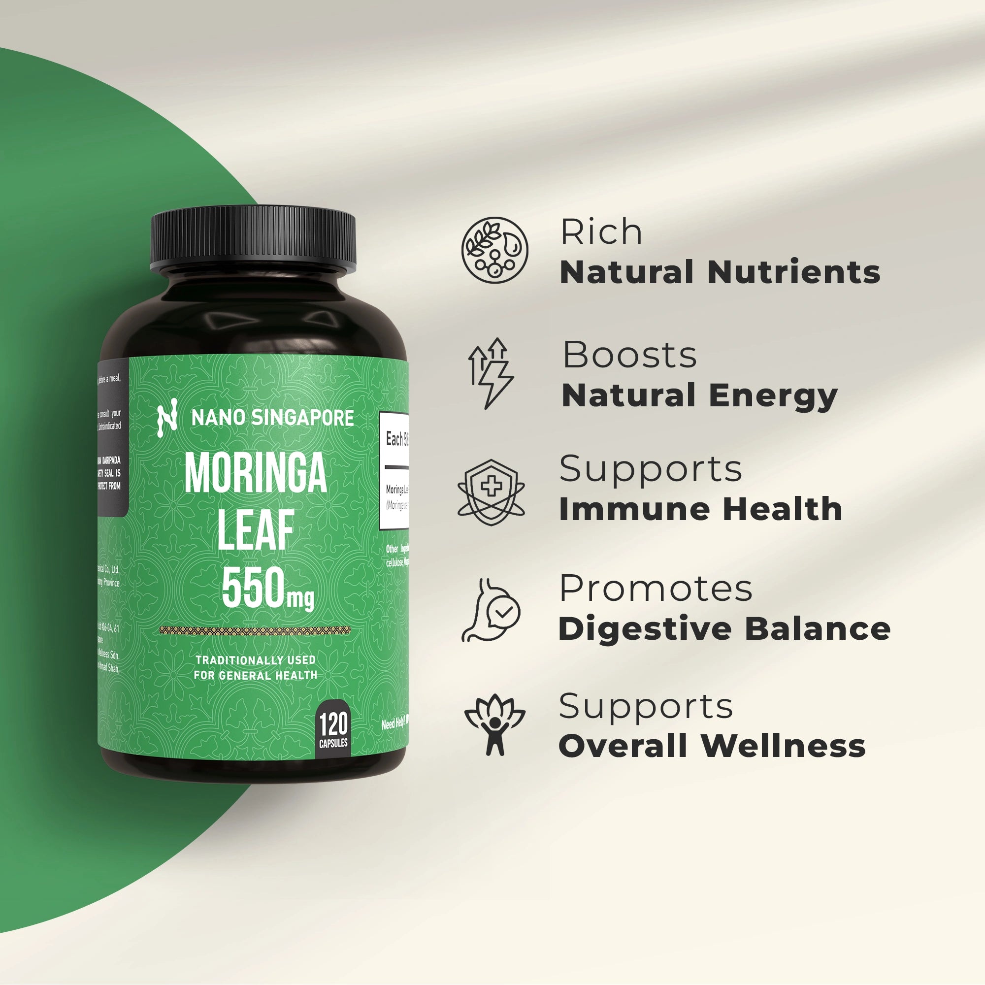 Moringa Leaf 550MG