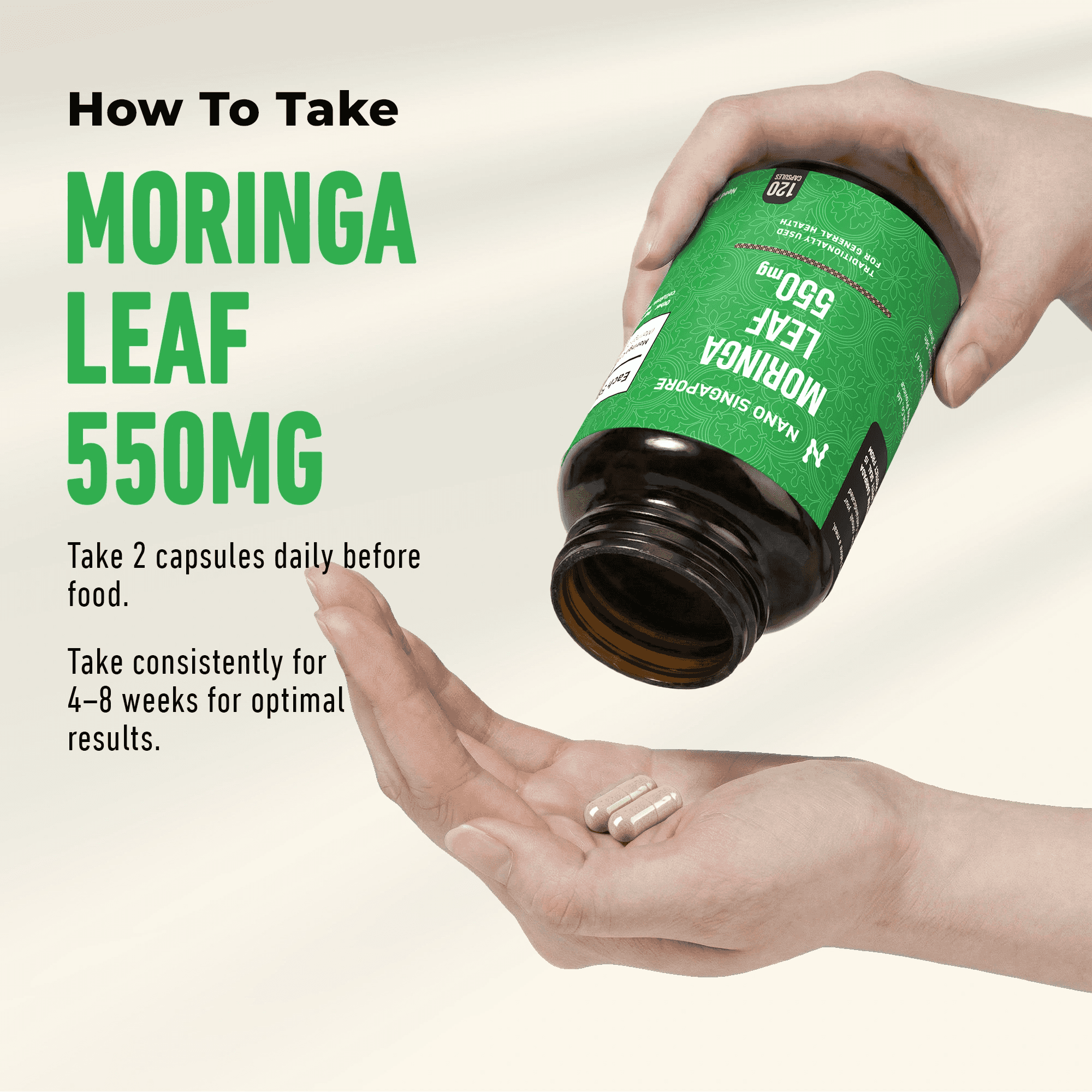 Moringa Leaf 550MG