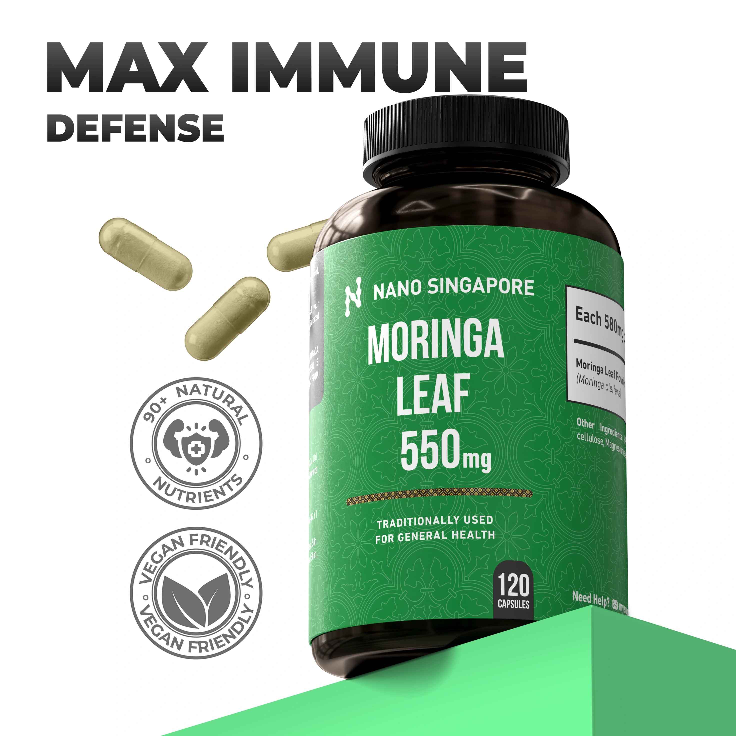 Moringa Leaf 550MG