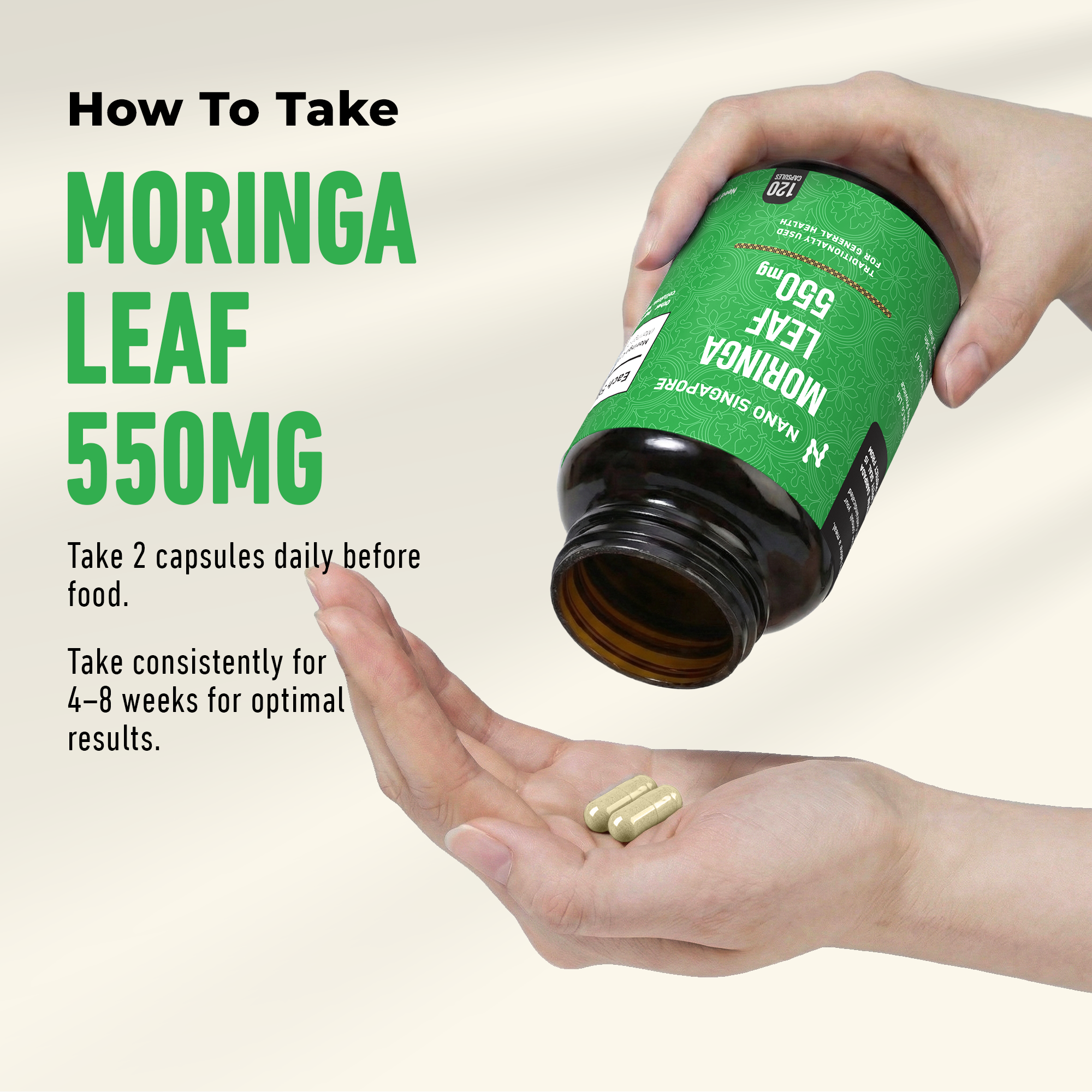 Moringa Leaf 550MG