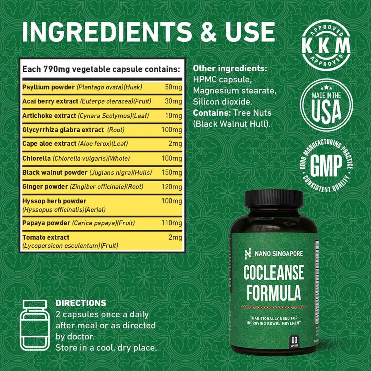 CoCleanse Formula | Colon Cleanse & Constipation Relief Supplement ...