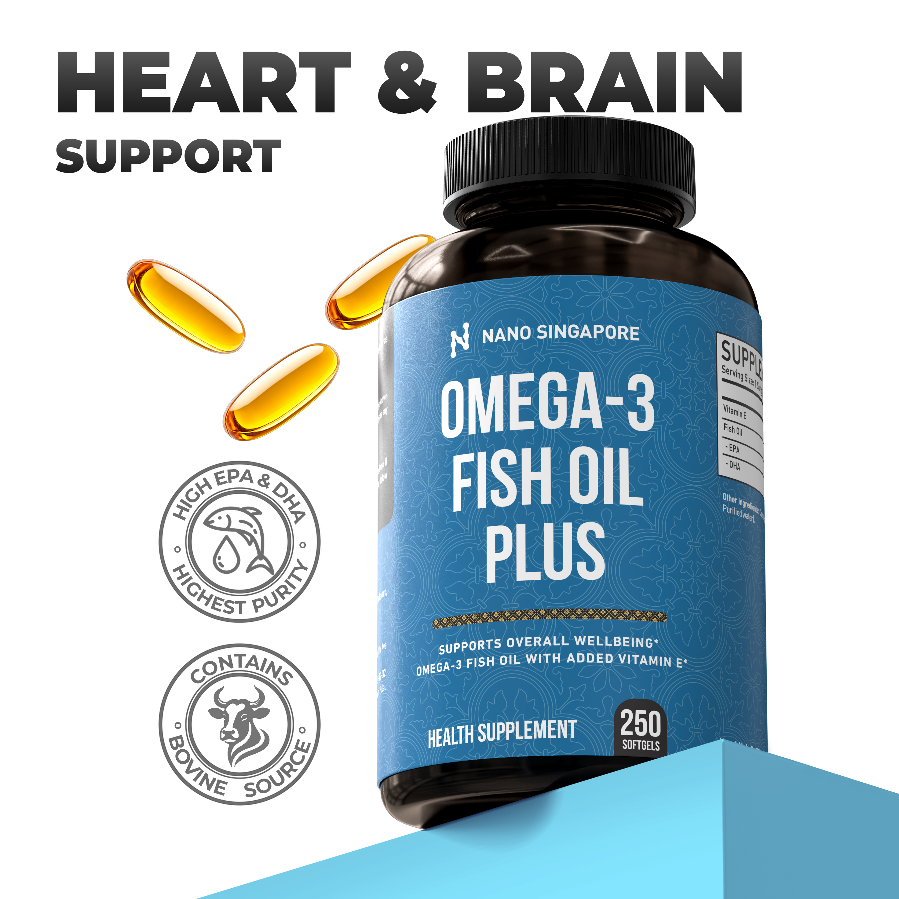 Omega 3 Fish Oil Plus 1000mg