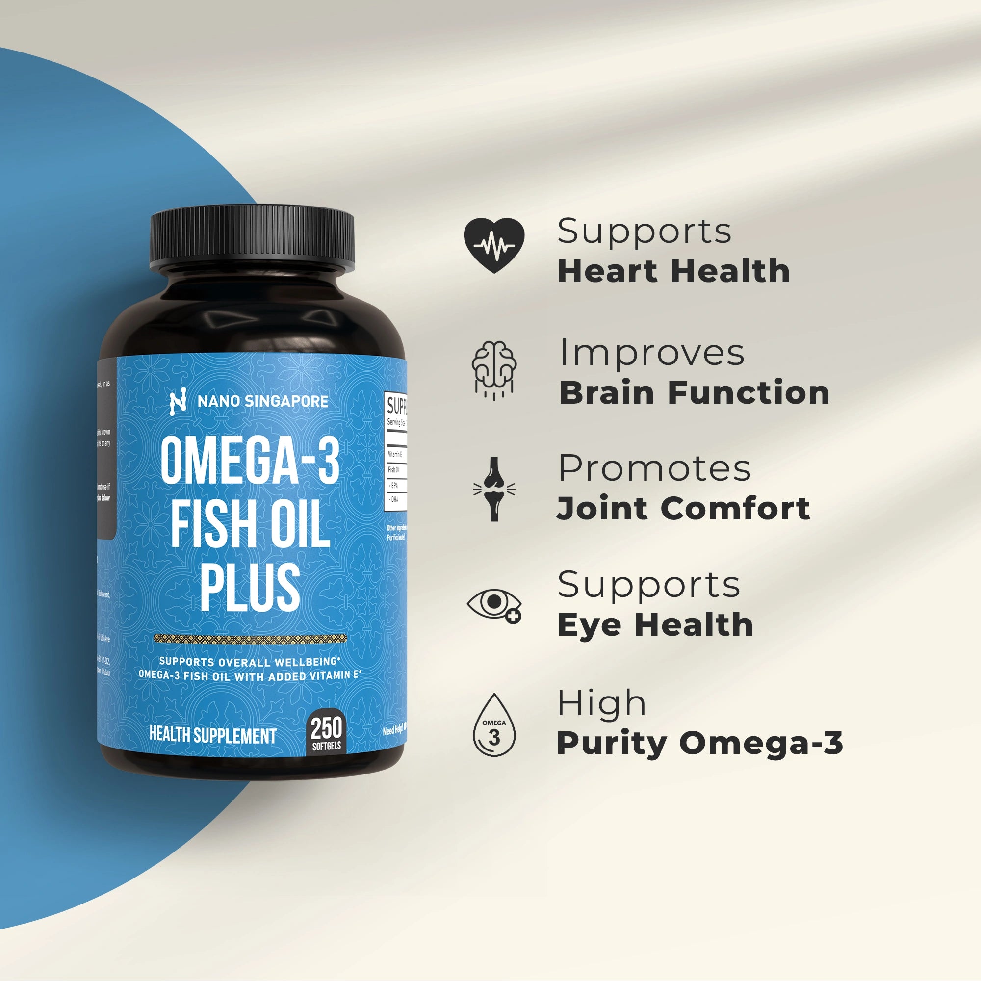 Omega 3 Fish Oil Plus 1000mg