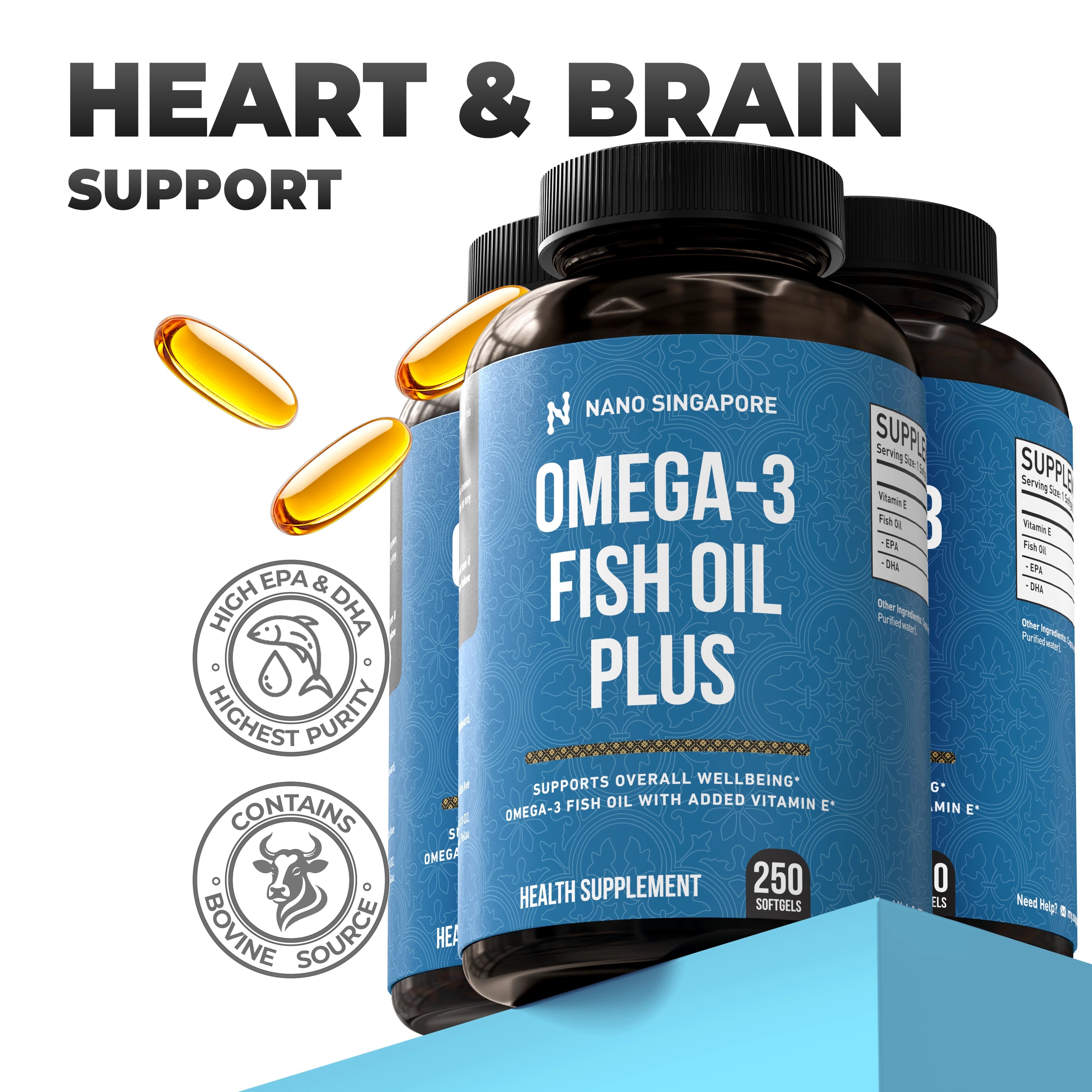 Omega 3 Fish Oil Plus 1000mg