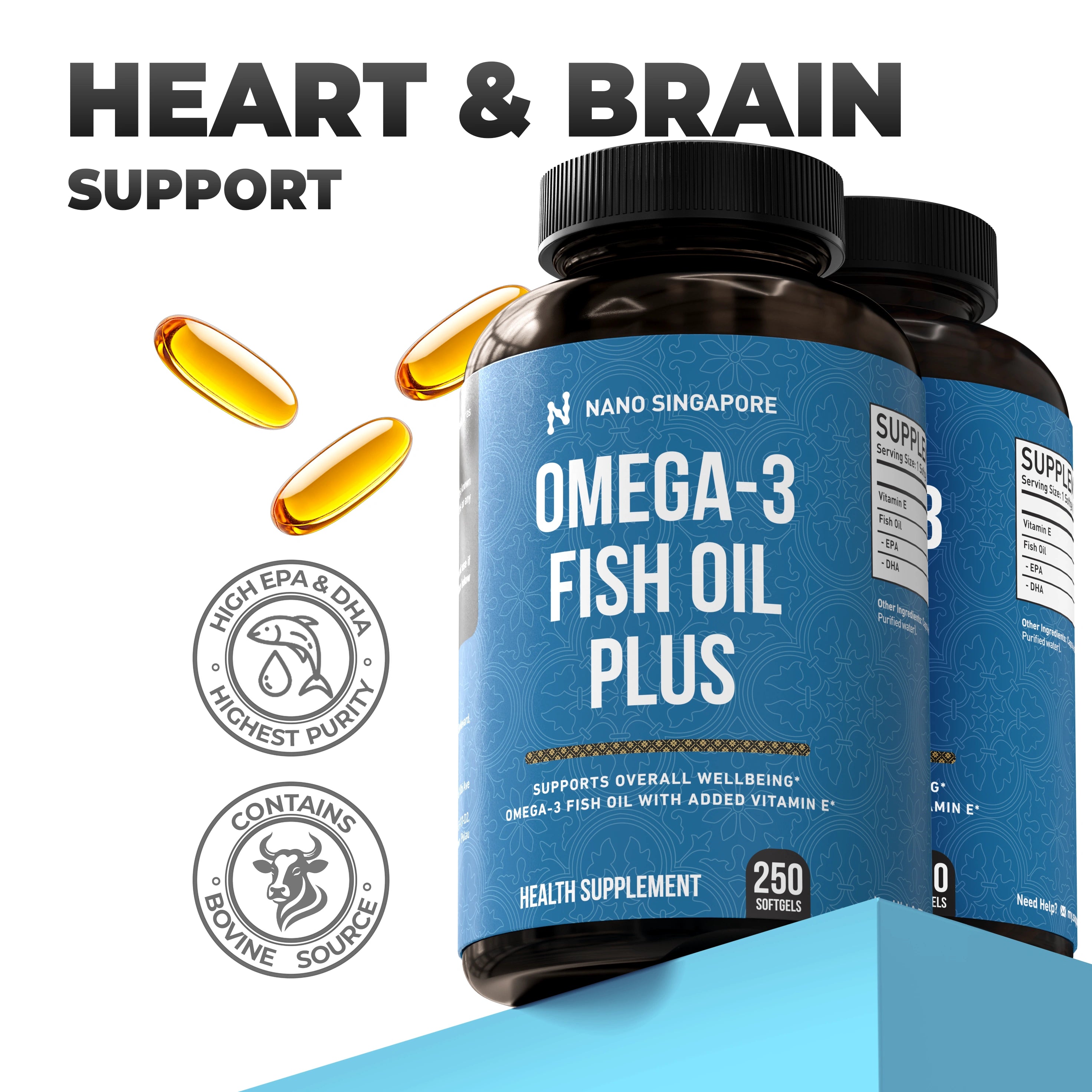 Omega 3 Fish Oil Plus 1000mg