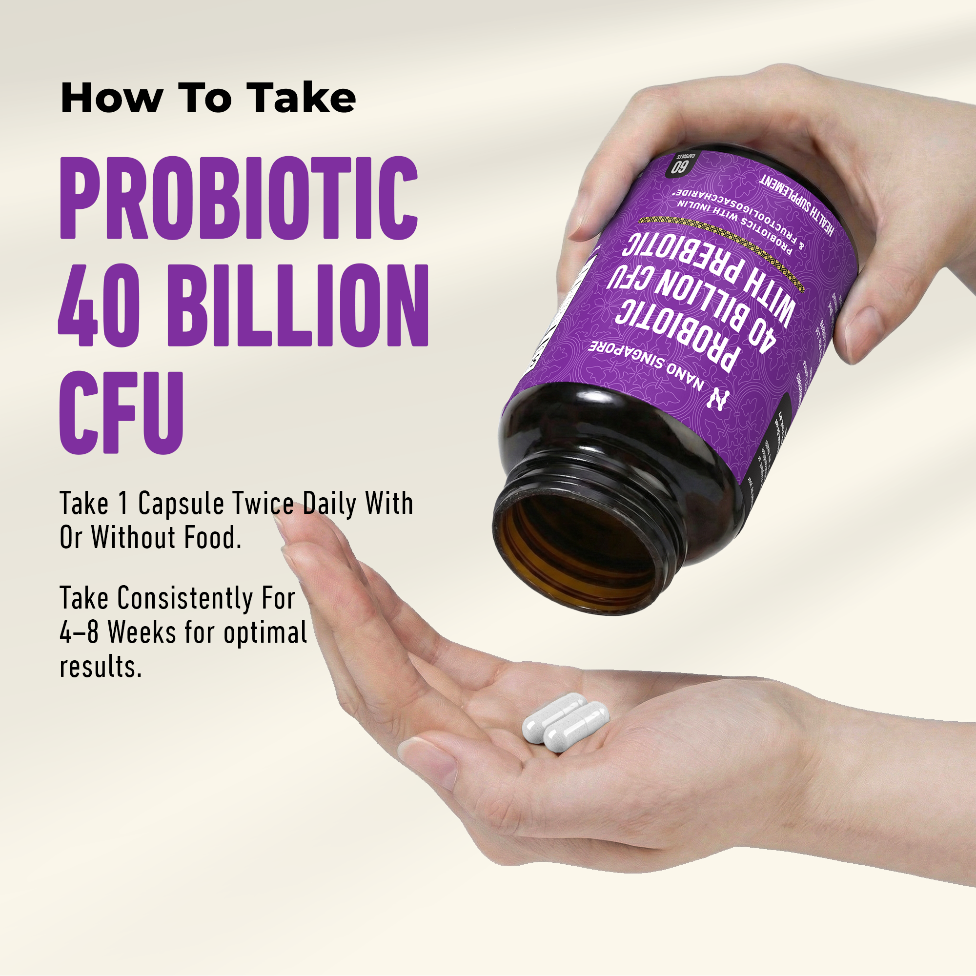 Probiotic 40 Billion CFU