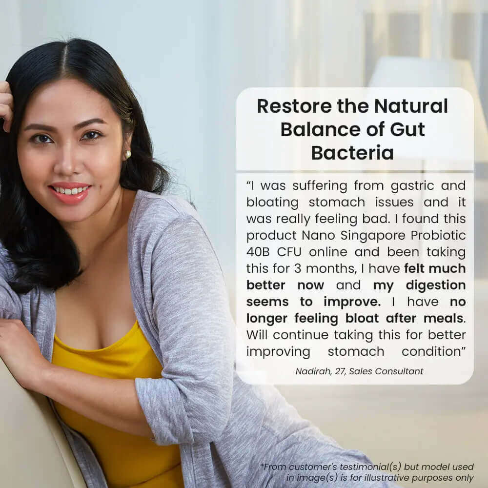Probiotic 40 Billion CFU - 60 CT | Probiotic Testimonial
