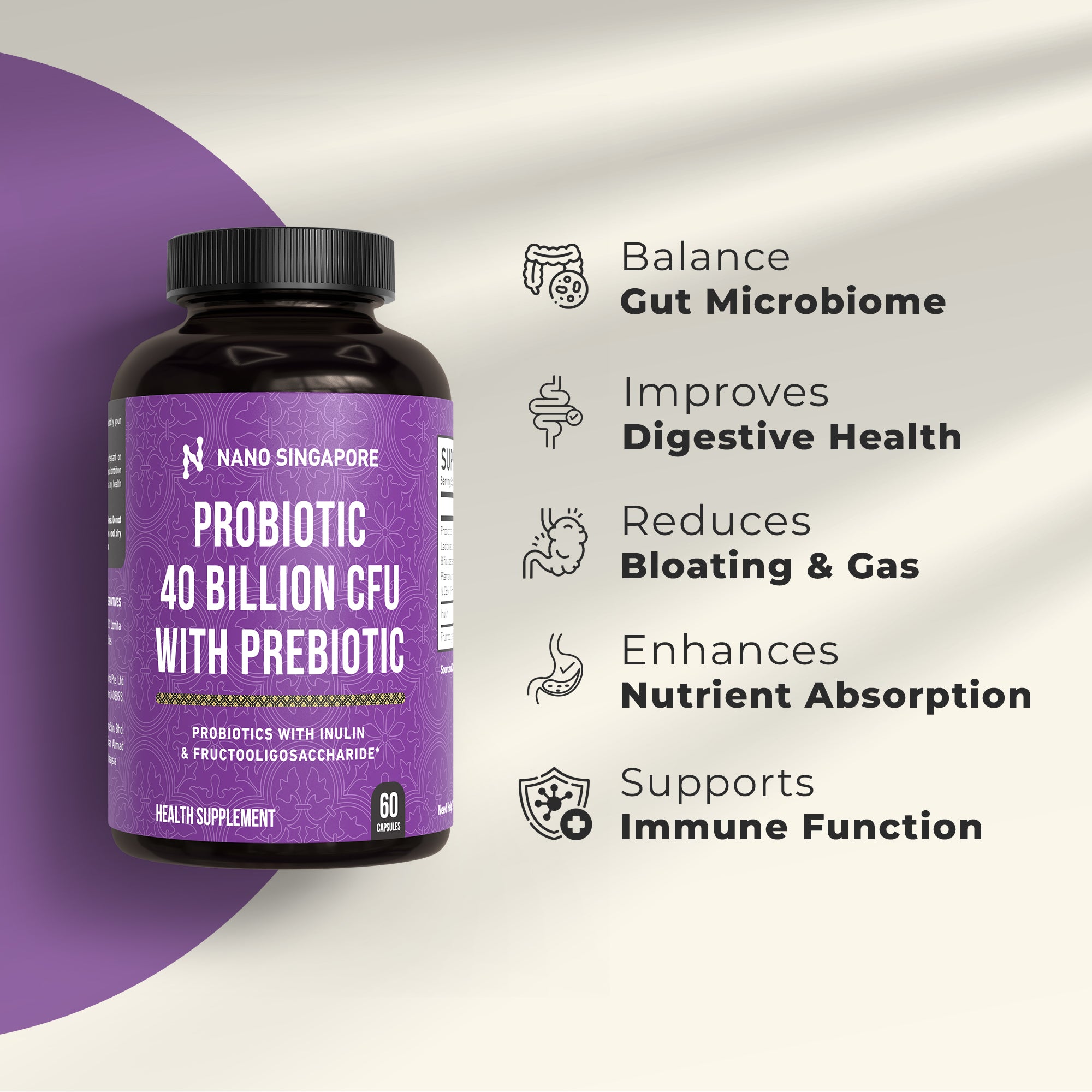 Probiotic 40 Billion CFU