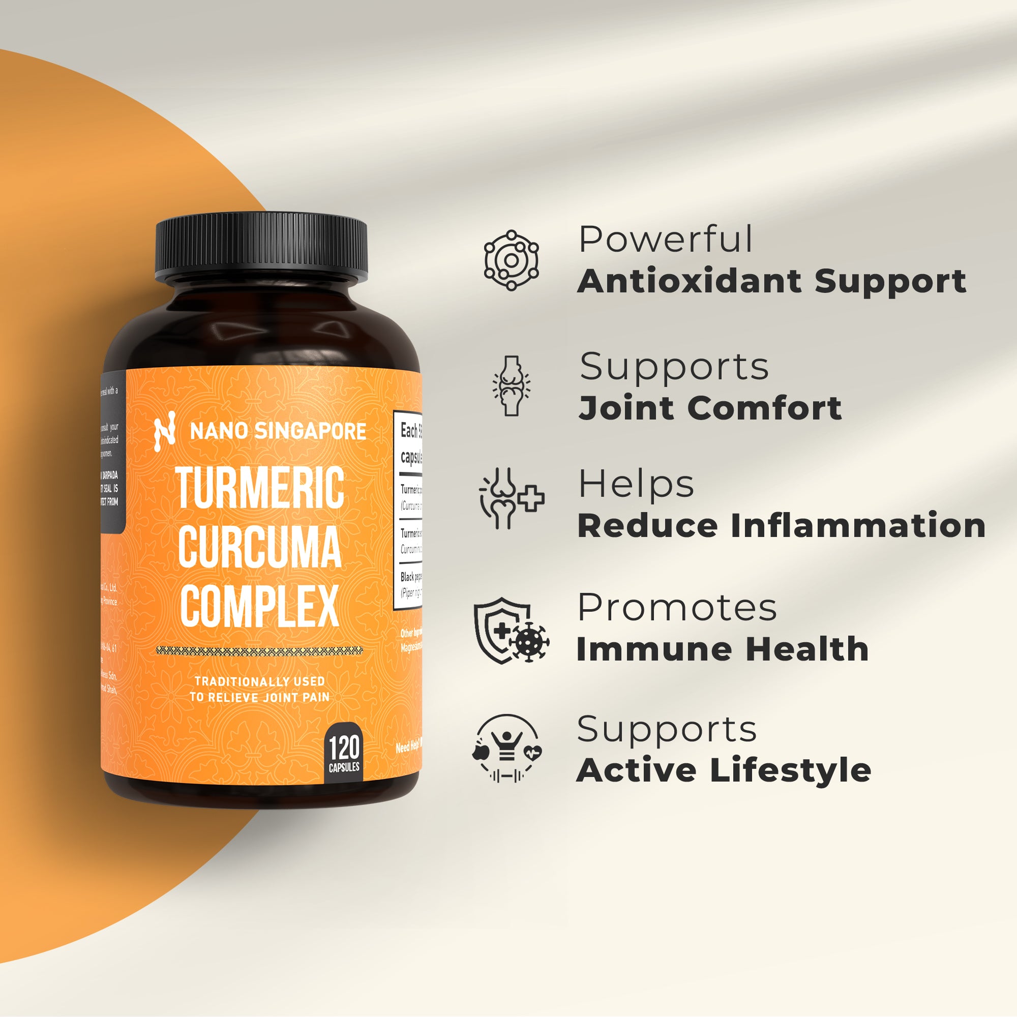 Turmeric Curcuma Complex (95% Curcuminoids)