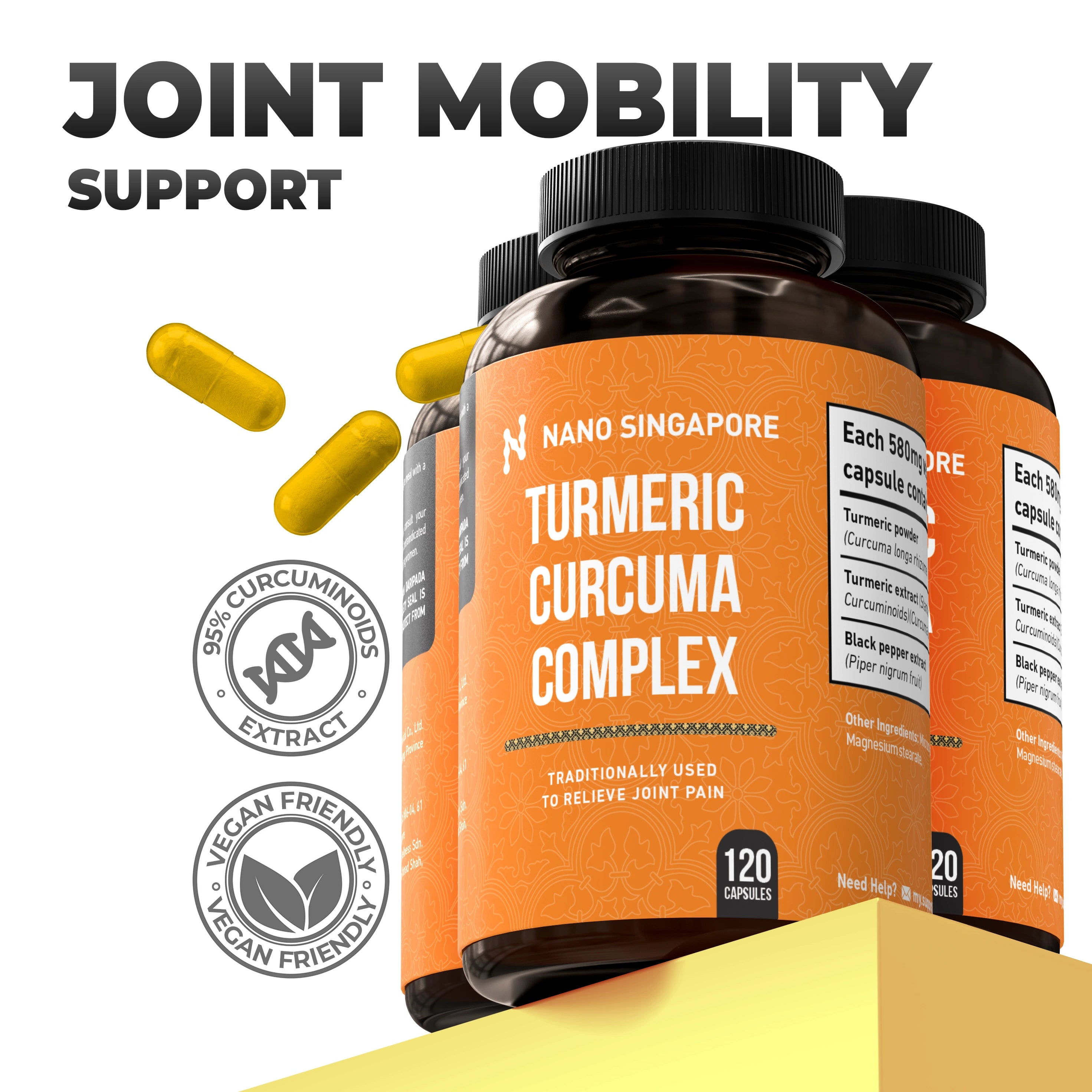 Turmeric Curcuma Complex (95% Curcuminoids)