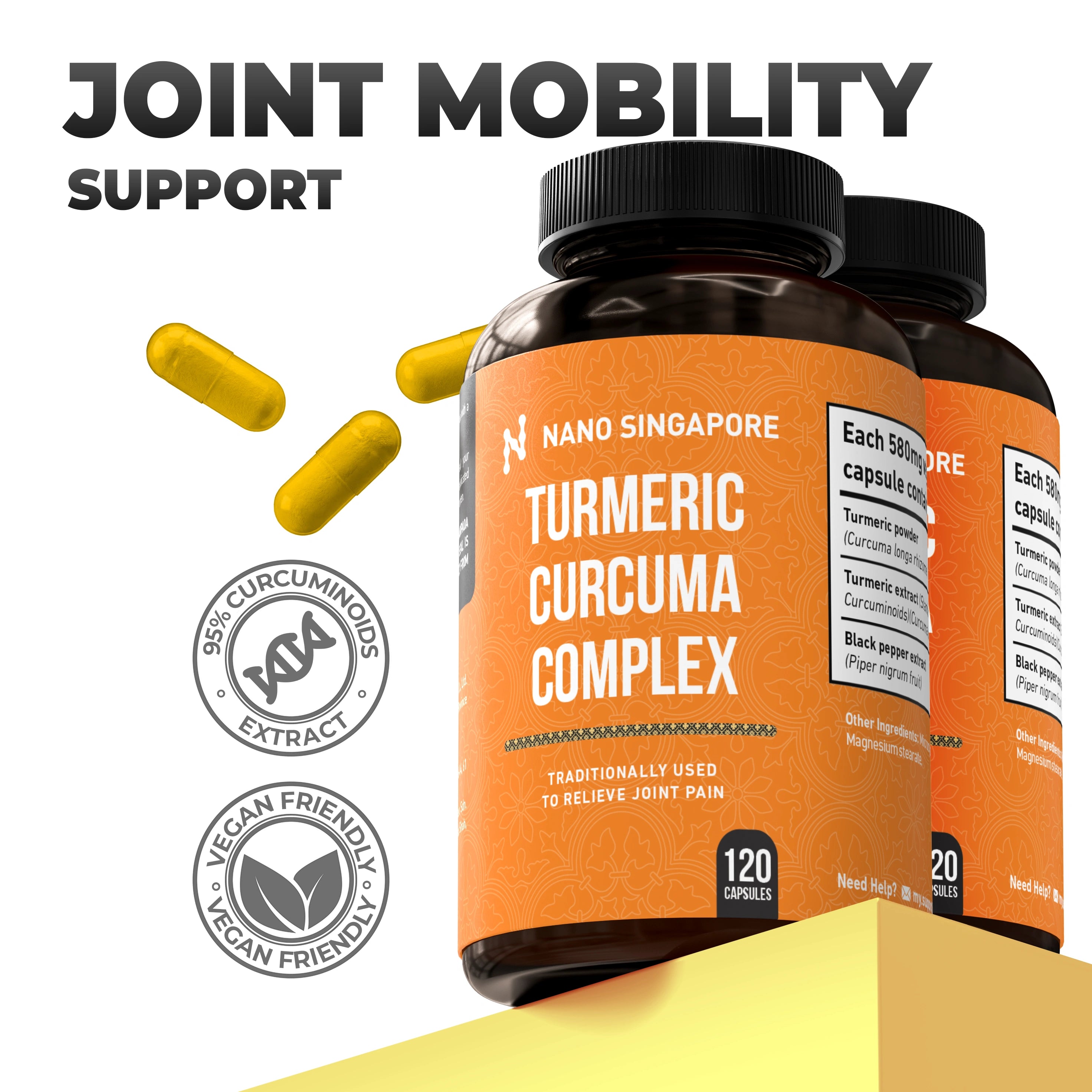 Turmeric Curcuma Complex (95% Curcuminoids)