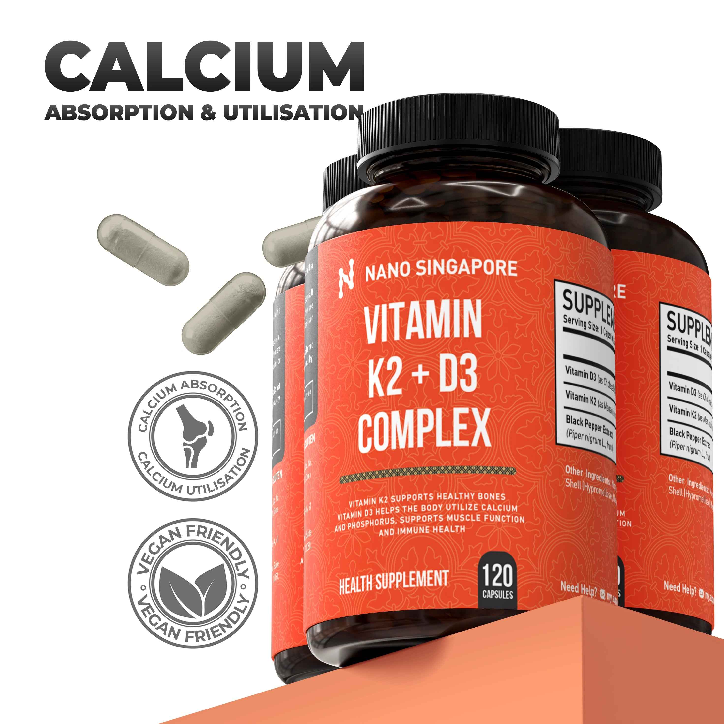 Vitamin K2 + D3 Complex