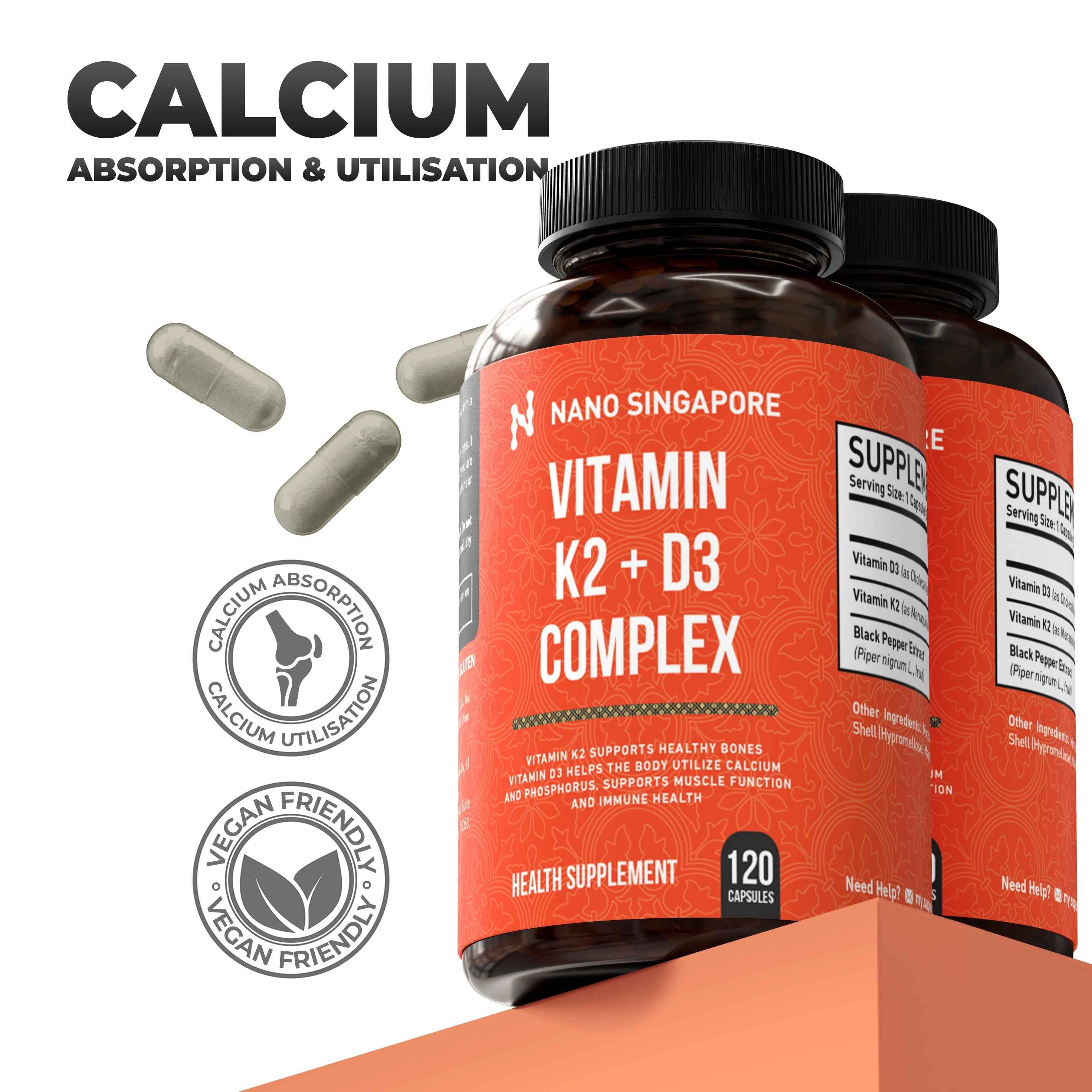 Vitamin K2 + D3 Complex