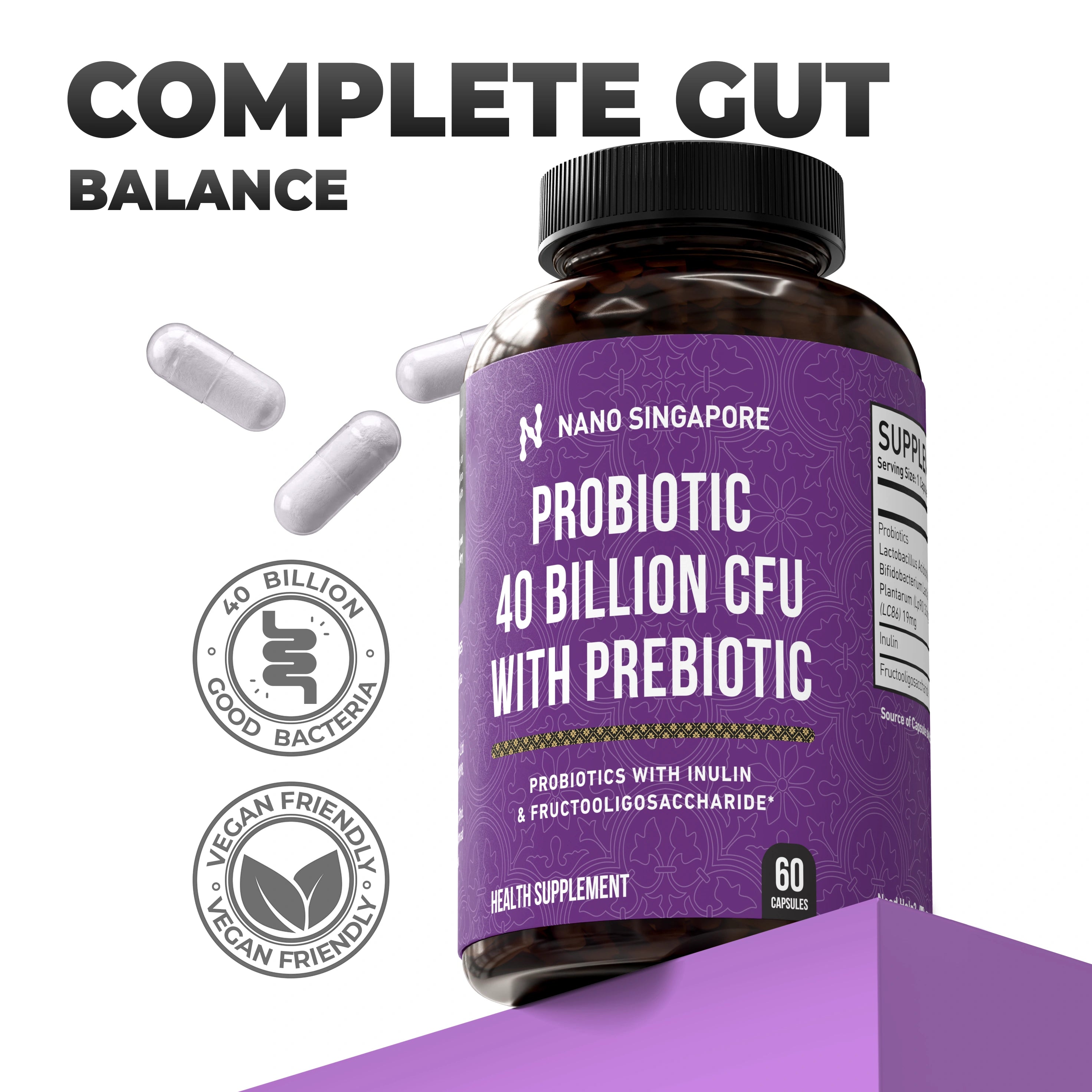 Probiotic 40 Billion CFU