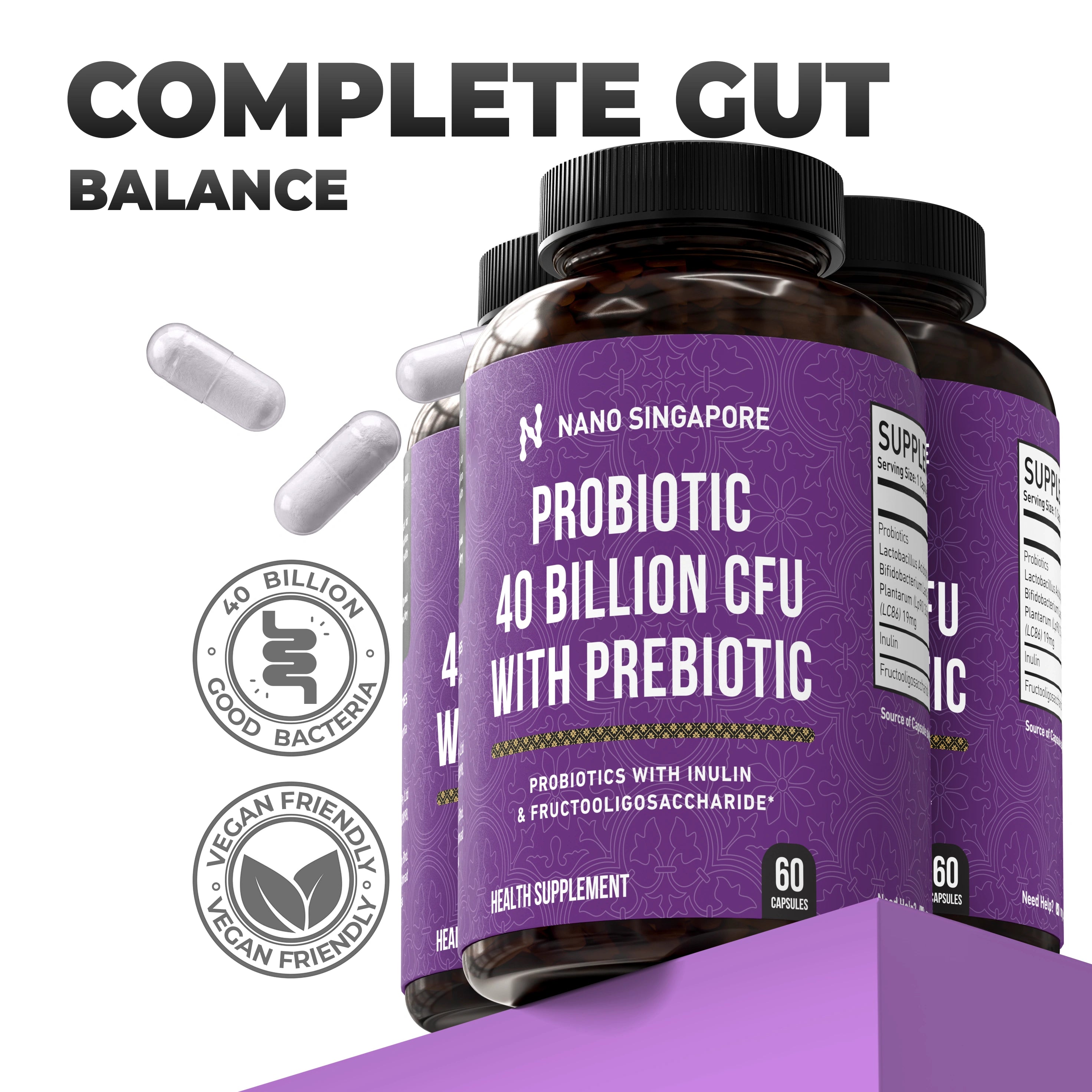Probiotic 40 Billion CFU