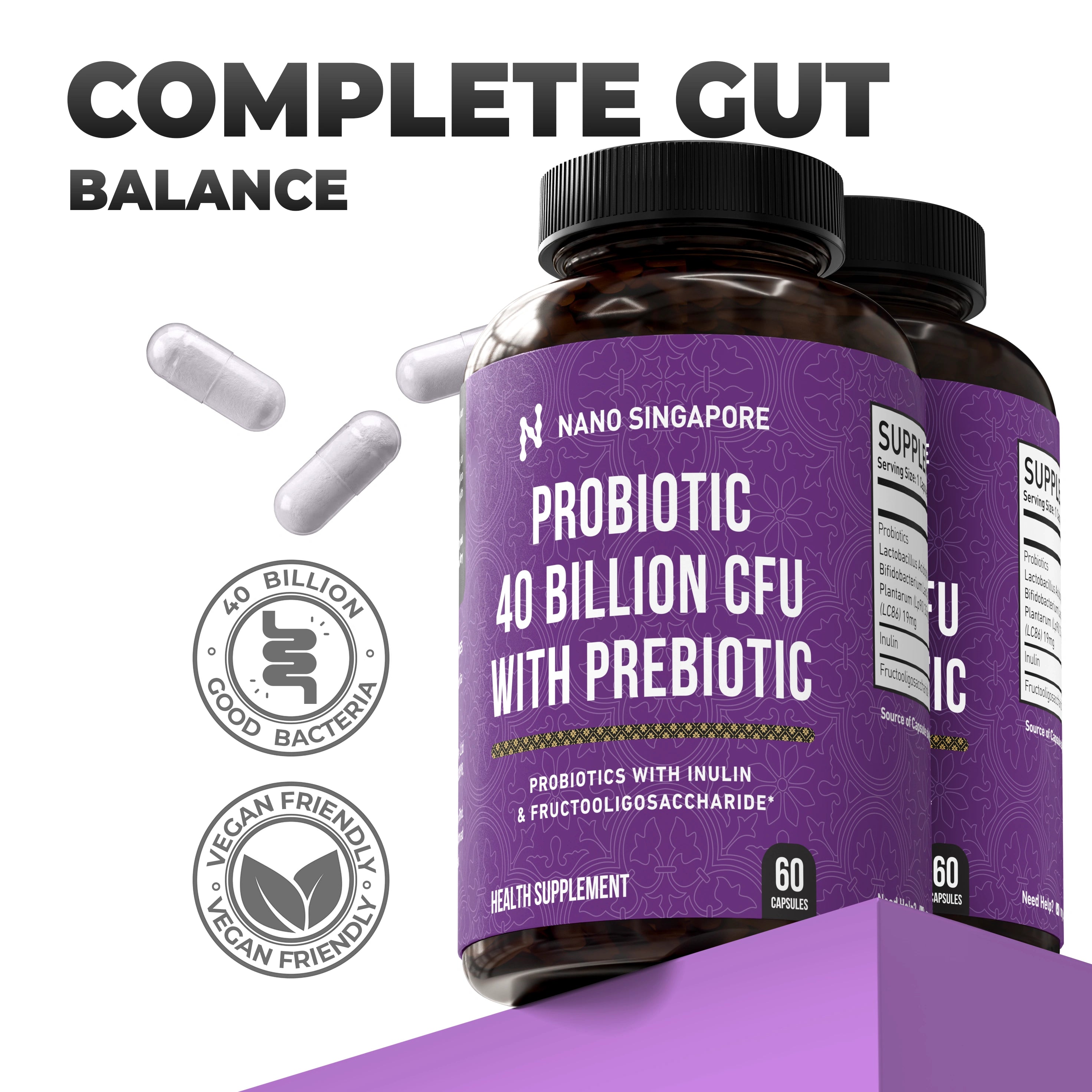 Probiotic 40 Billion CFU